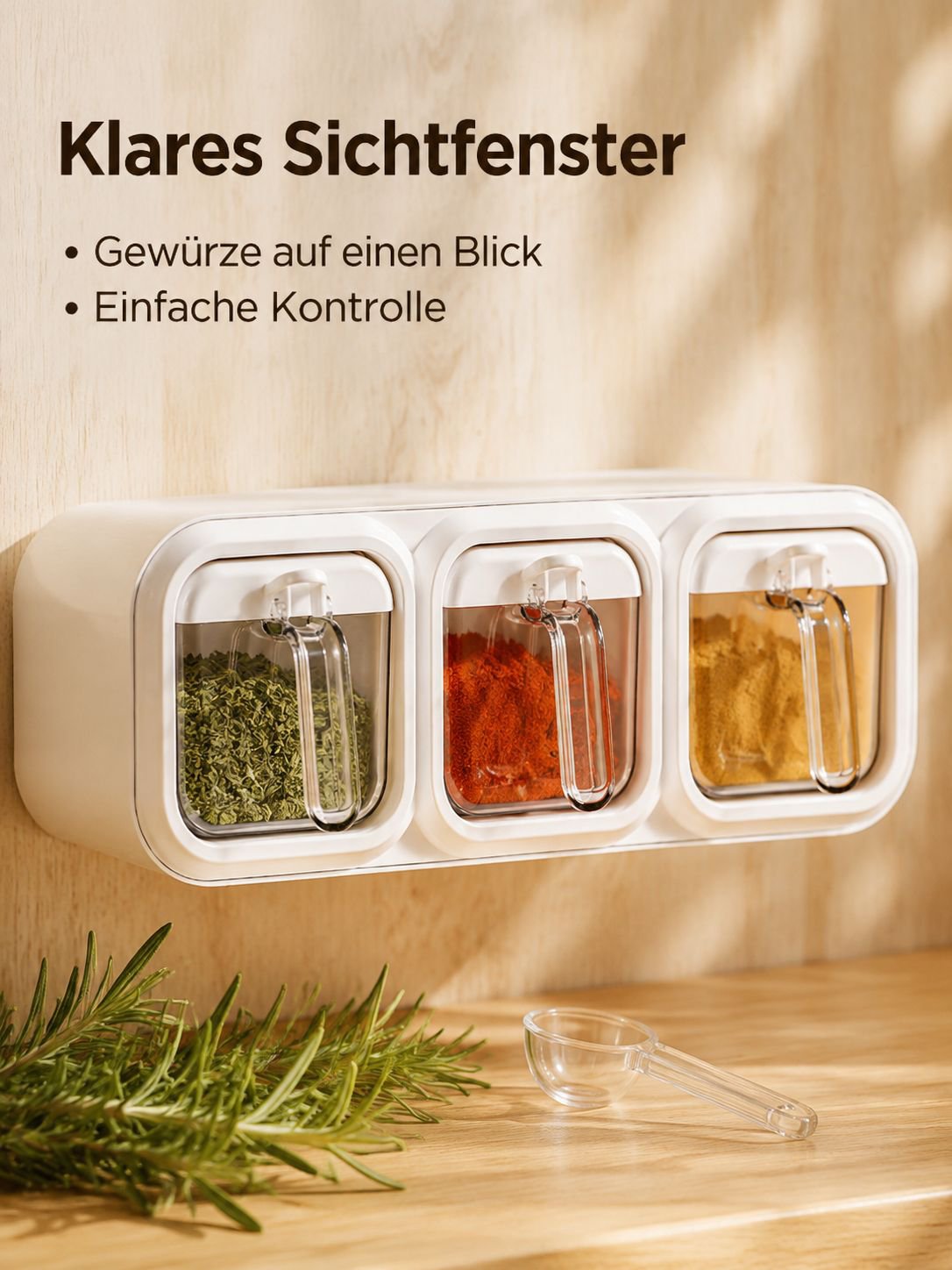 Aufbewahrungsbox für Salz und Gewürze