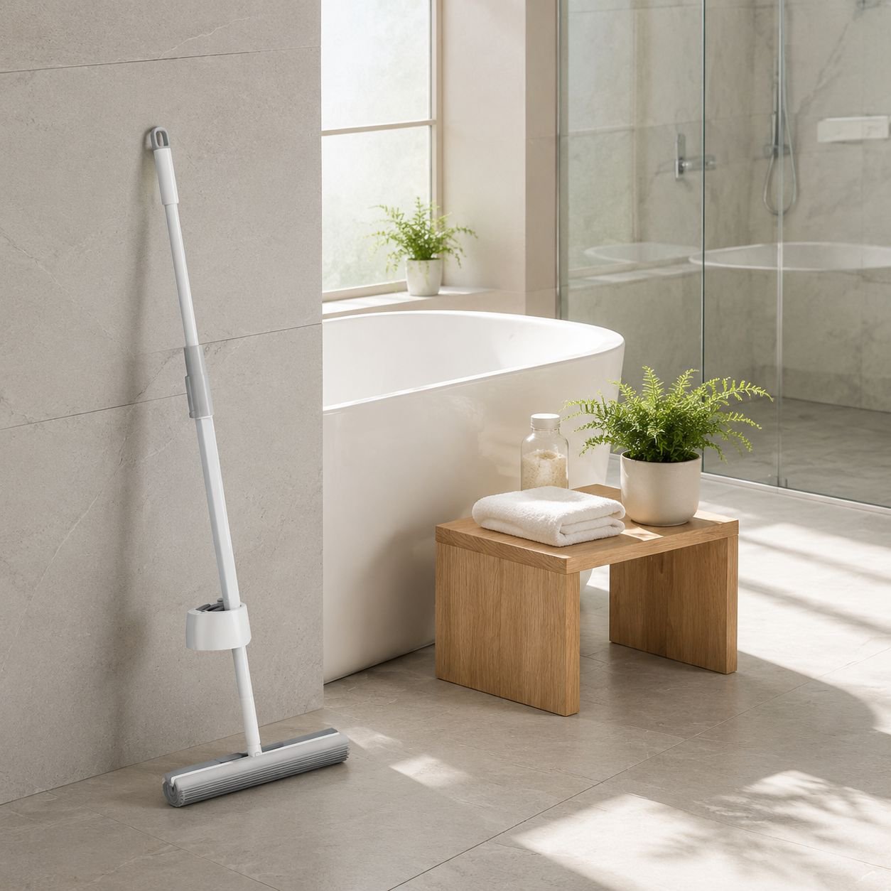 Hands-Free Ultra-Absorbent Mop