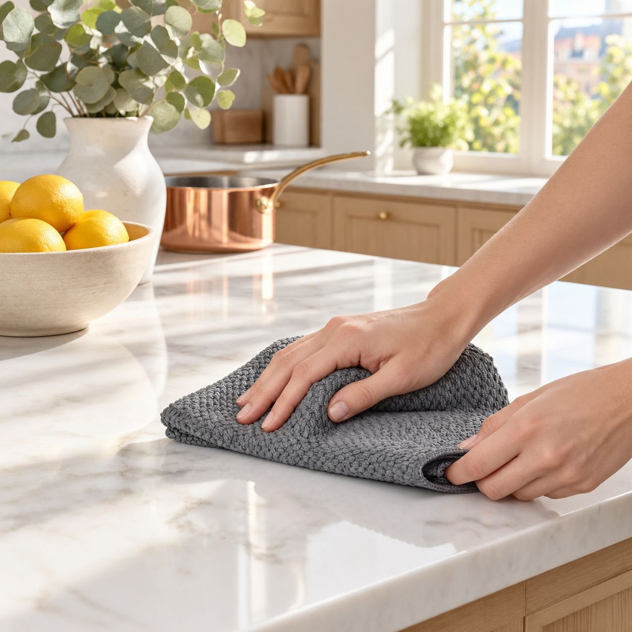 Serviette vaisselle durable, une seule passe pour une propreté éclatante