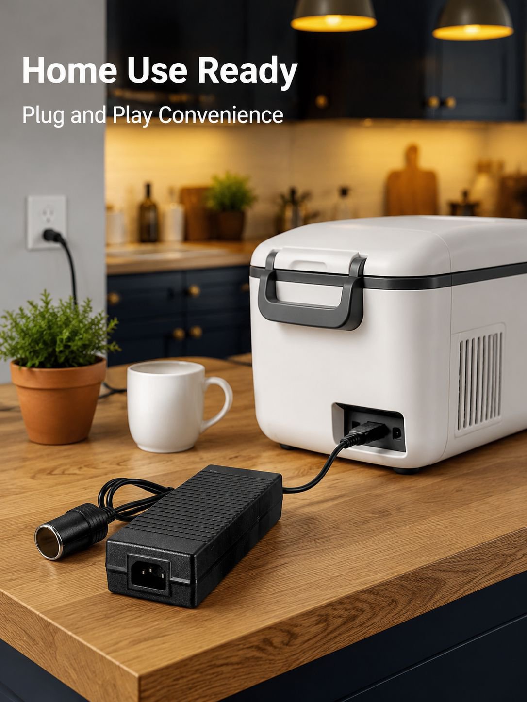 Japanese standard AC/DC converter adapter, 12V 15A 180W, suitable for household and vehicle use. Sup