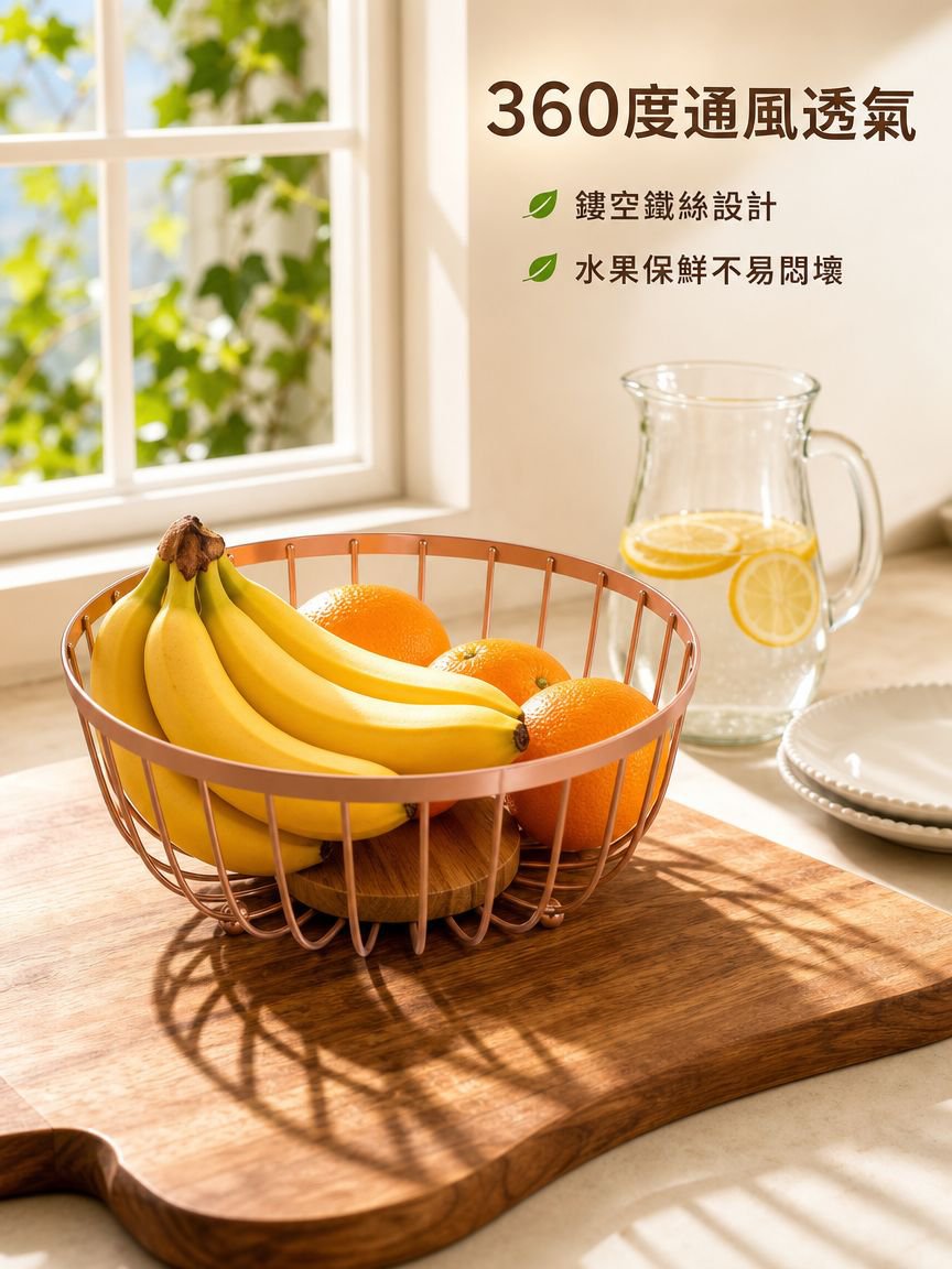 現代歐式簡約鐵藝點心糖果水果收納籃