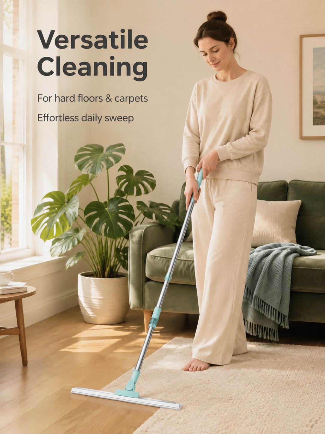 Multi-Functional Double Blade Sweeper