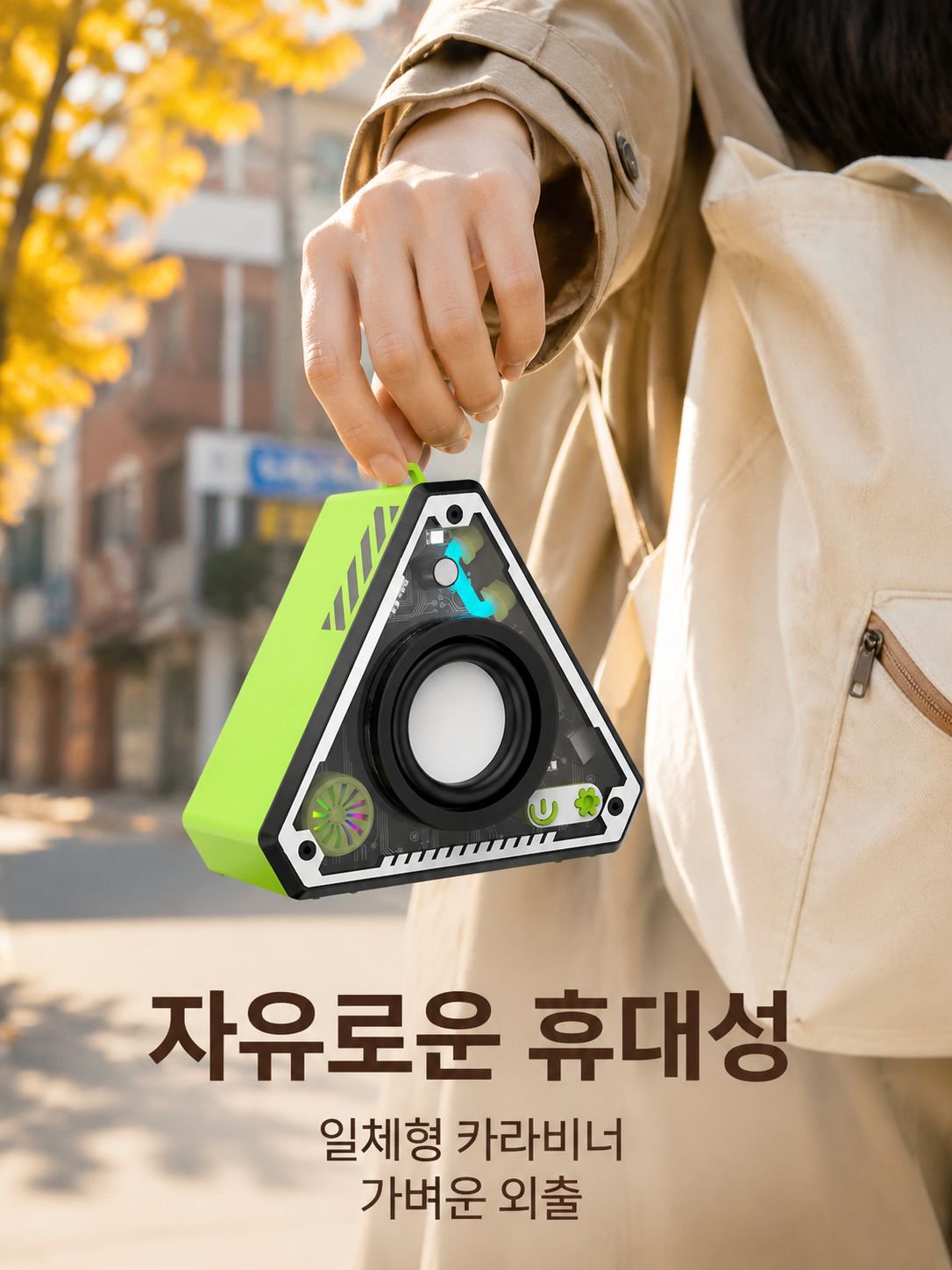 블루투스 스피커 쿨한 메카 무선 블루투스 스피커 저음 강화