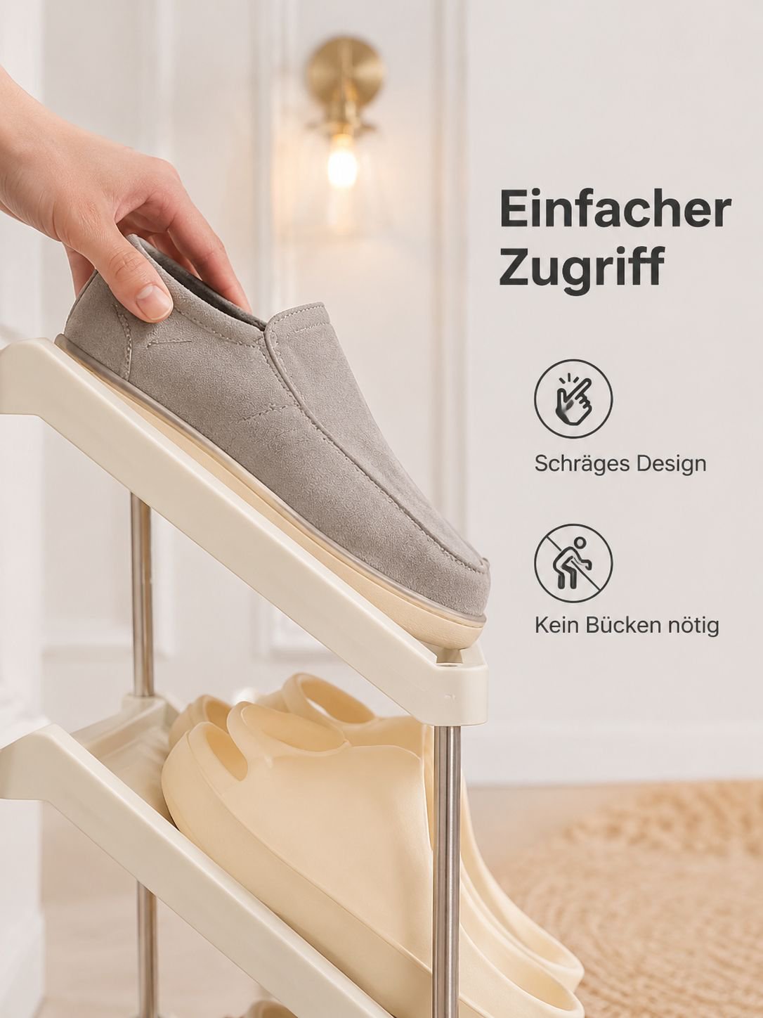 Mehrschichtiger Schuhschrank