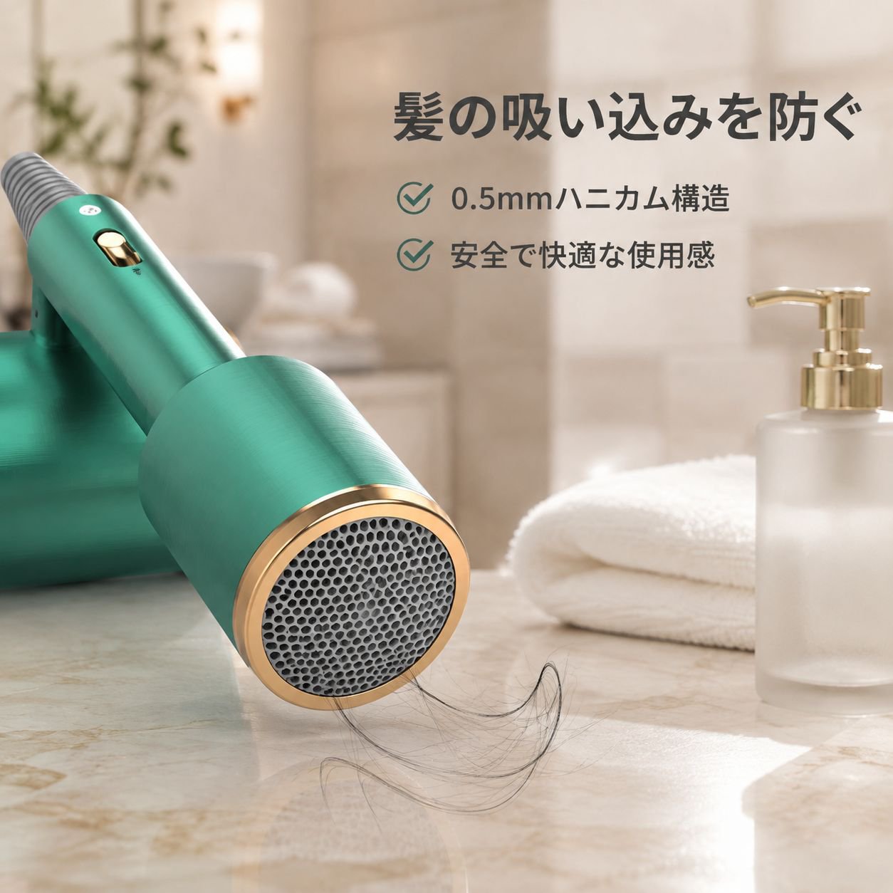 新型家庭用ヘアドライヤー
