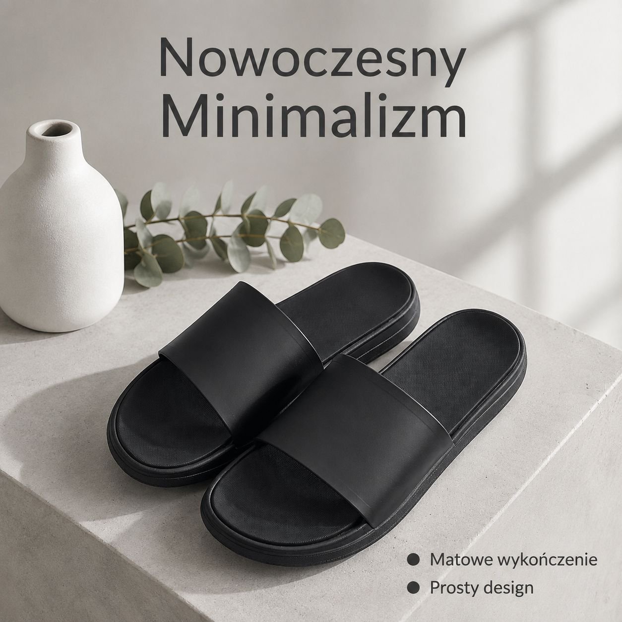 Męskie modne klapki na lato 2025, antypoślizgowe sandały plażowe na zewnątrz