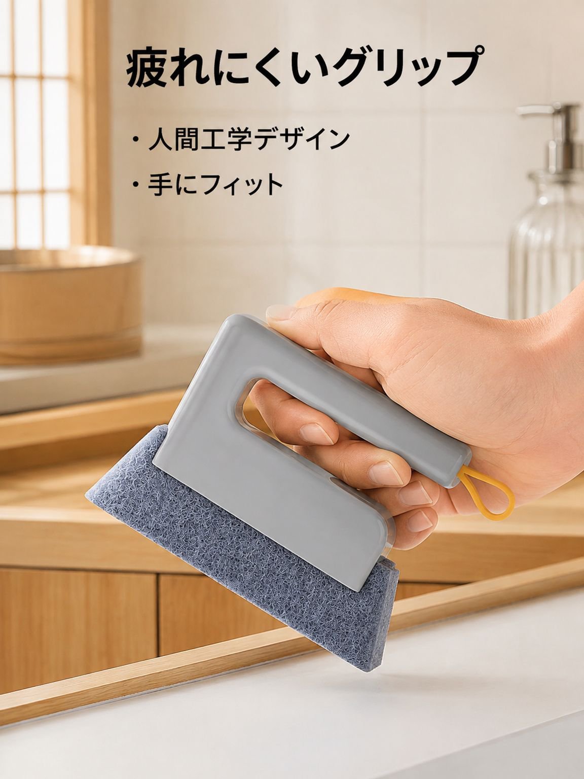 スーパークリーン隙間ブラシ  家庭用超強力隙間掃除ブラシ