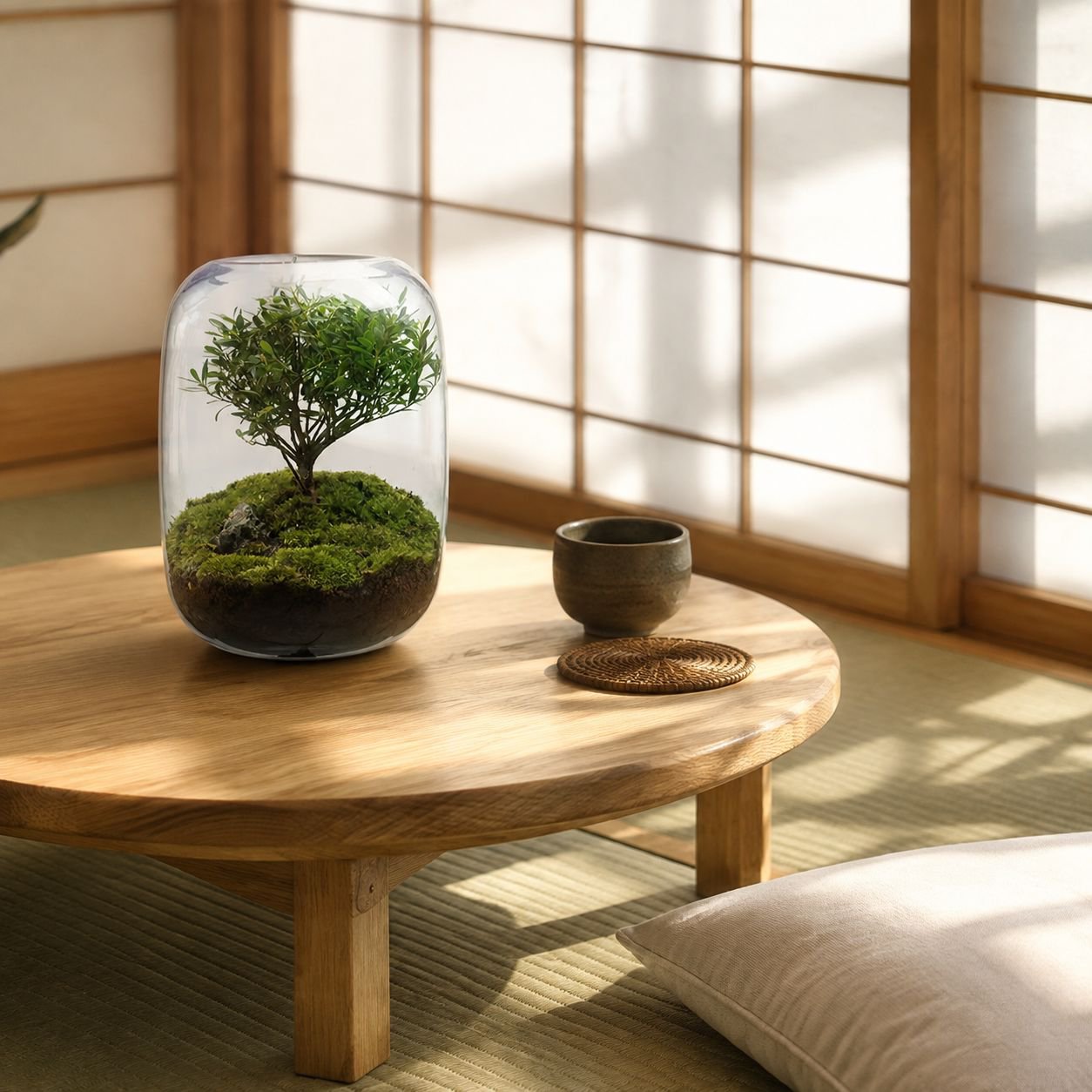 ミクロ景観エコボトル花瓶盆栽