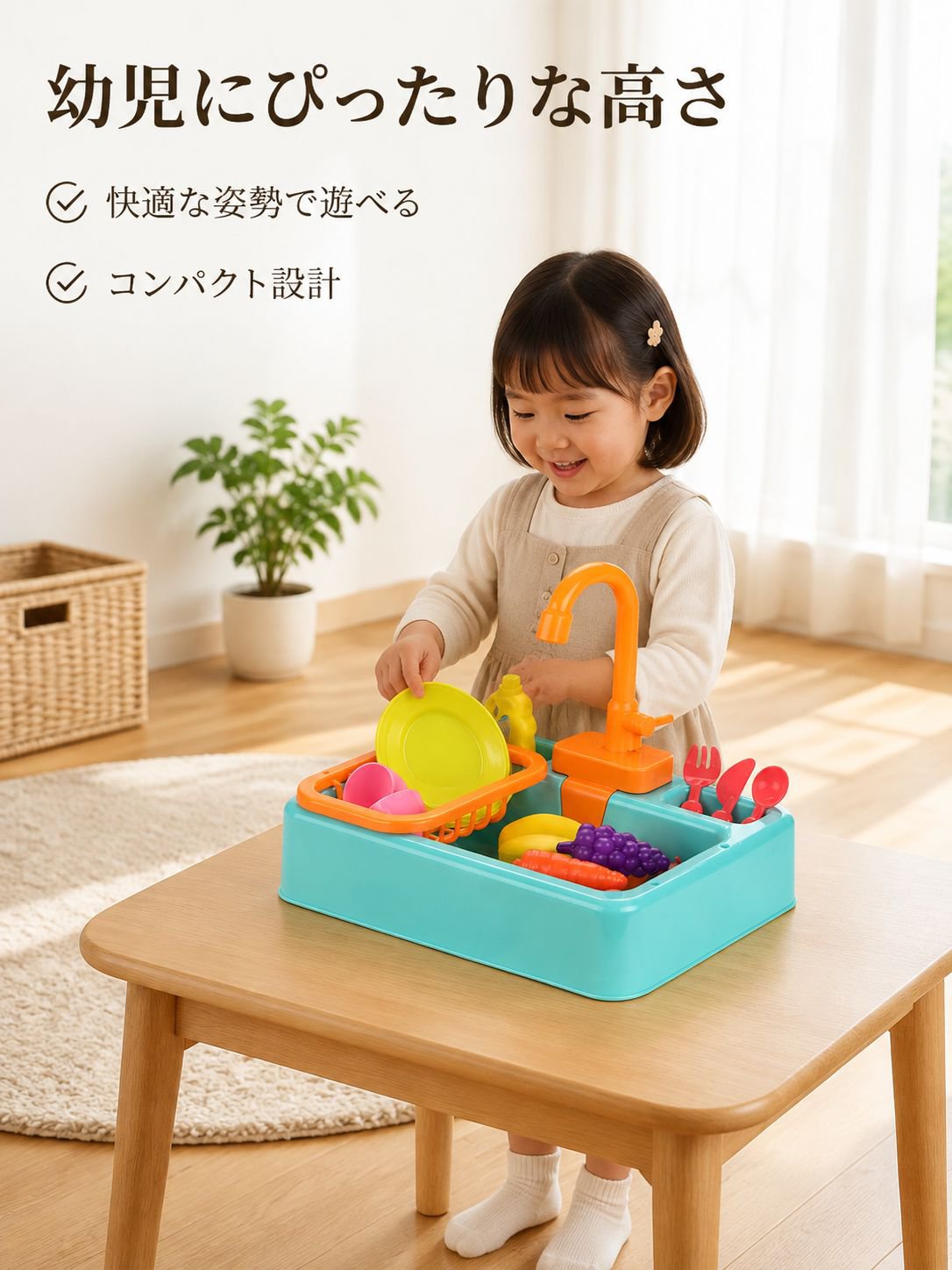 キッチン食器洗いおもちゃ