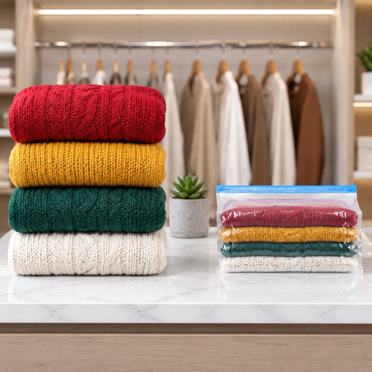 Hand-rolled compression bags, vacuum storage bags for clothes, bedding, and travel luggage, no need 