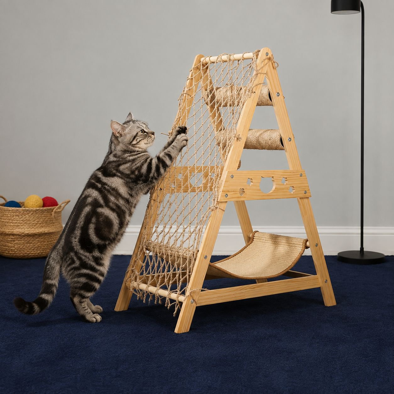 Cat climbing frame wearresistant scratching board