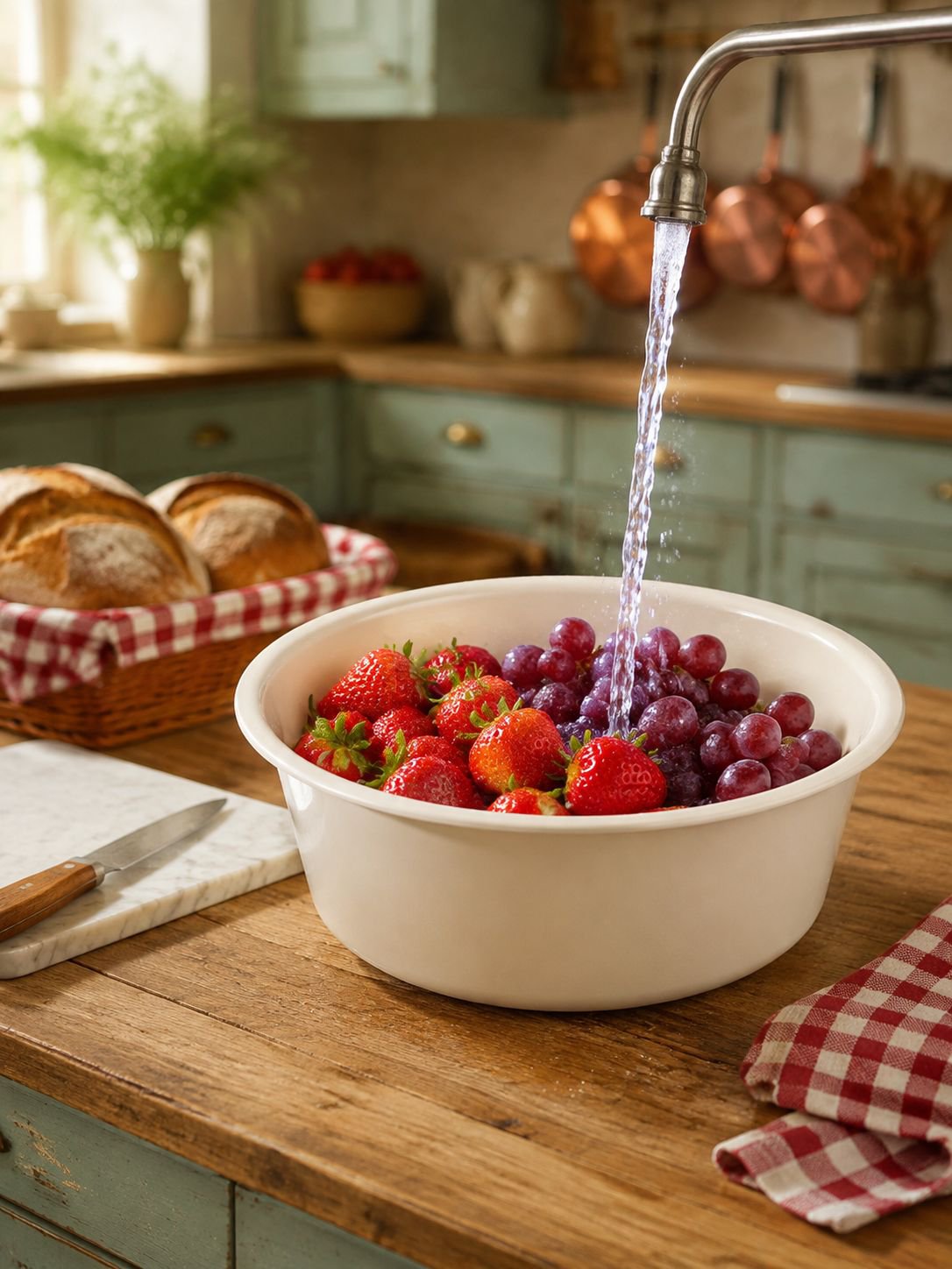 Bassine en plastique durable