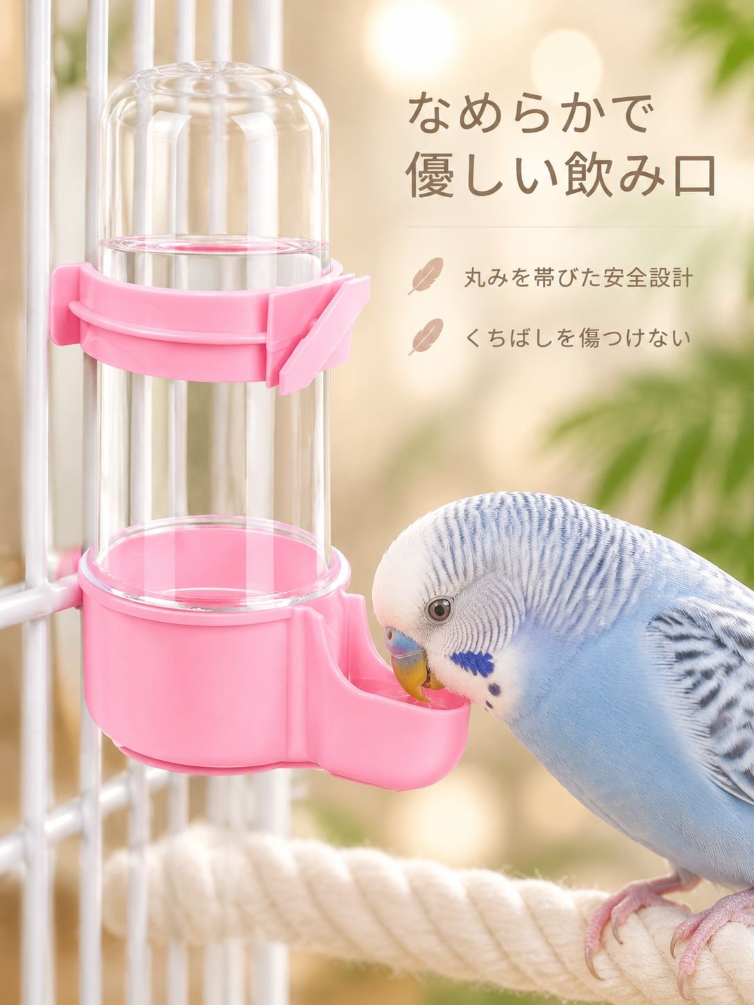 鳥かご用給水ボトルアクセサリー