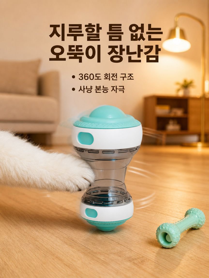 반려동물 친화적인 사료 배출 공