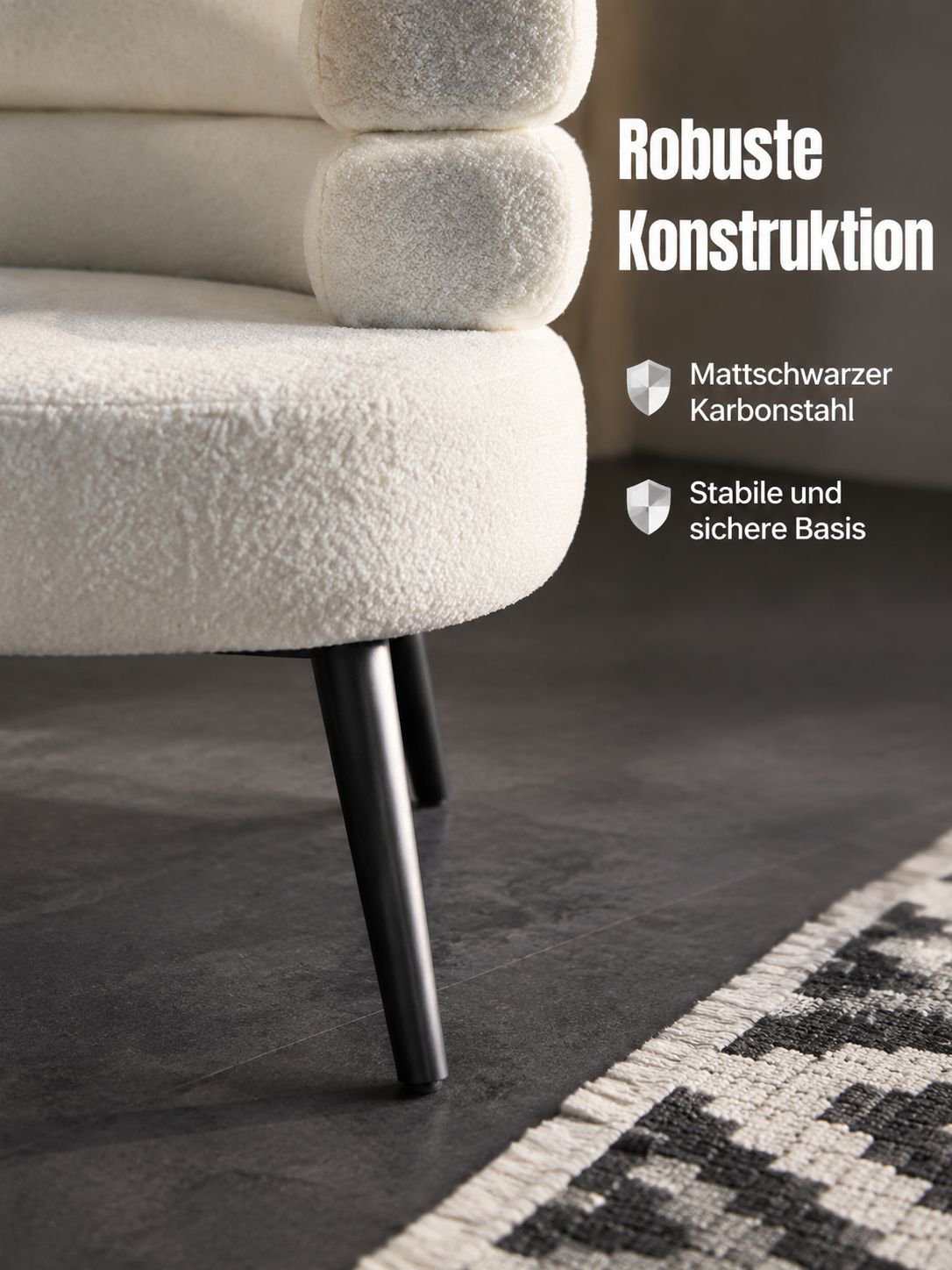 Komfortabler Sessel für Ruhe und Erholung