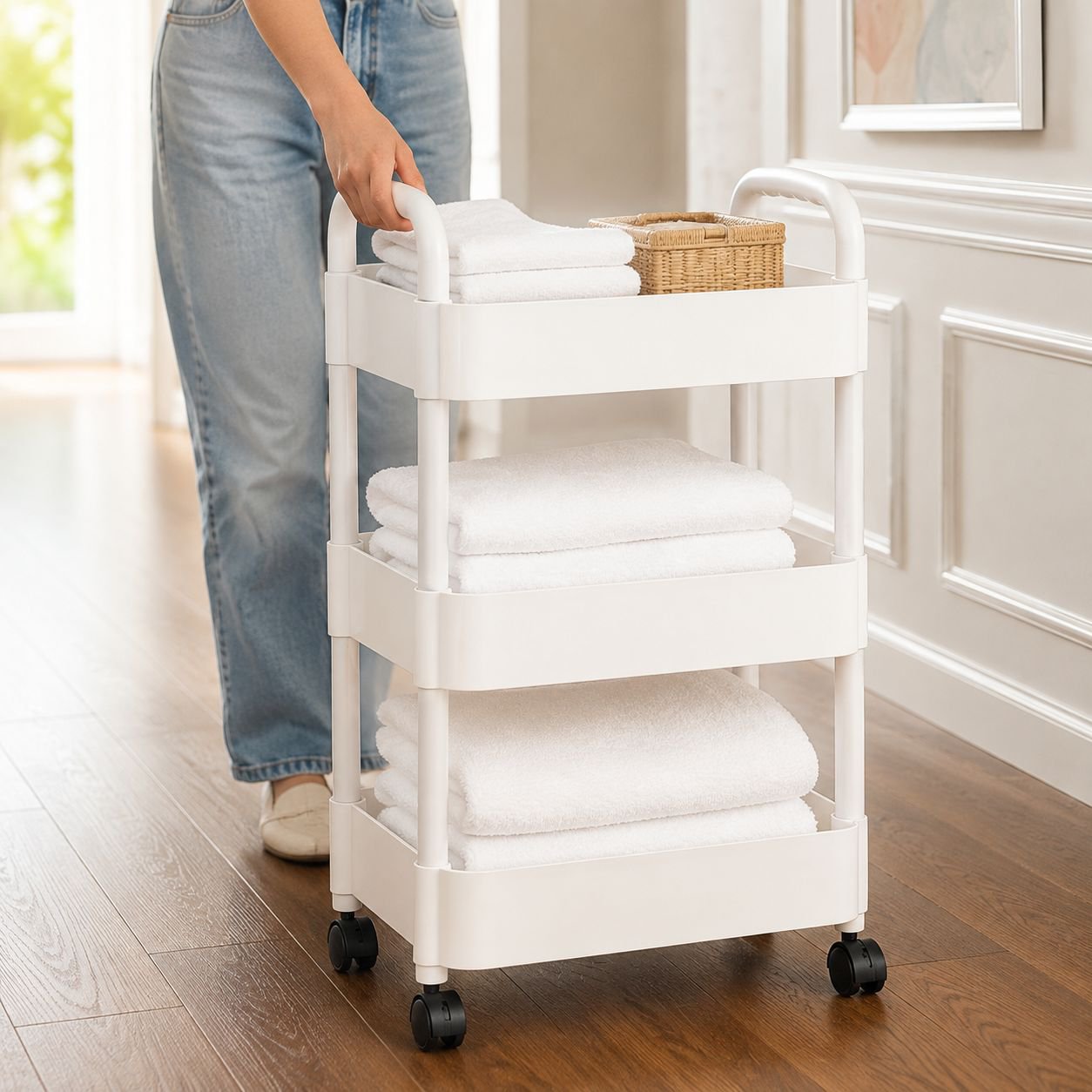 Household Multi-Layer Portable Food Organizer