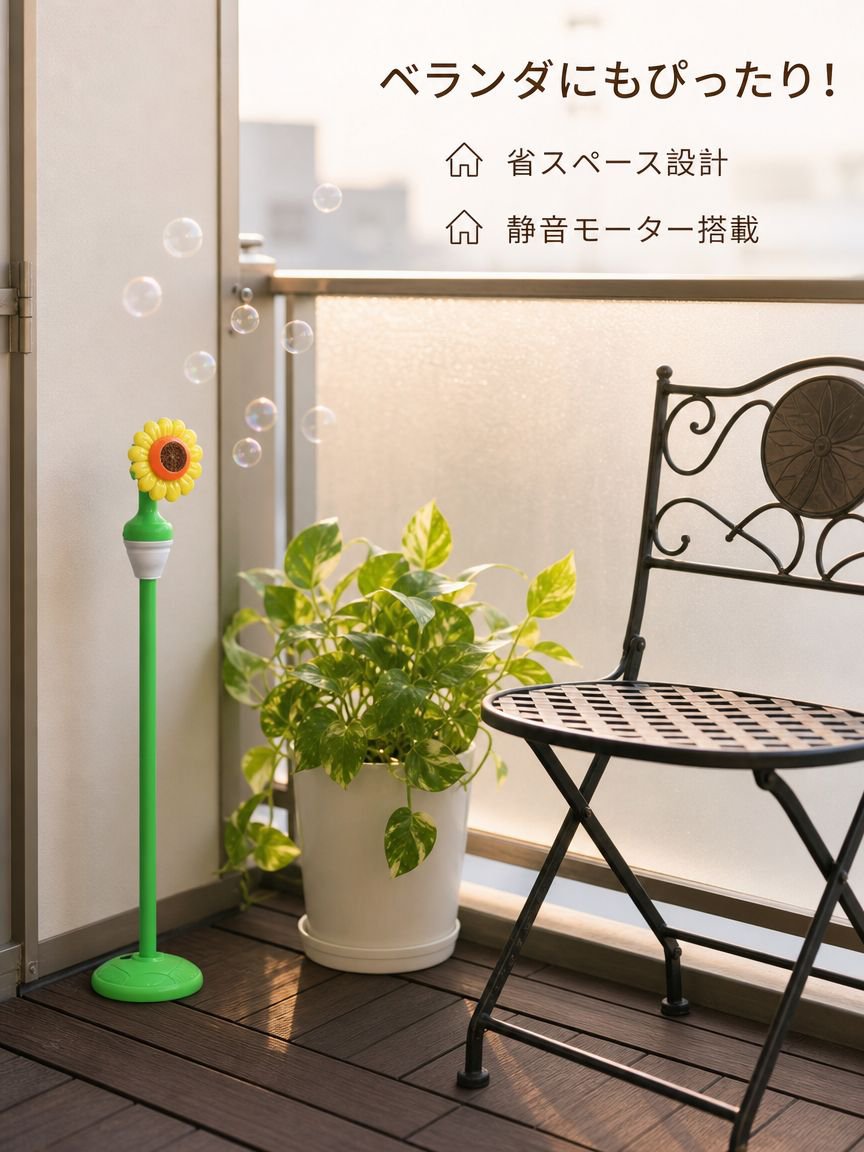 子供用全自動バブルマシン
