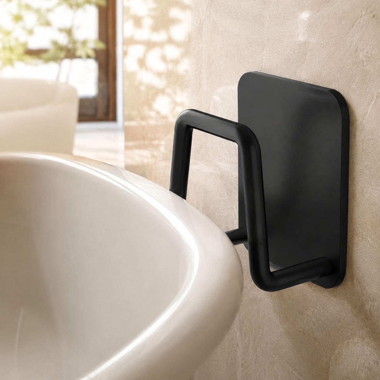 Easy installation suspended bathroom cabinet