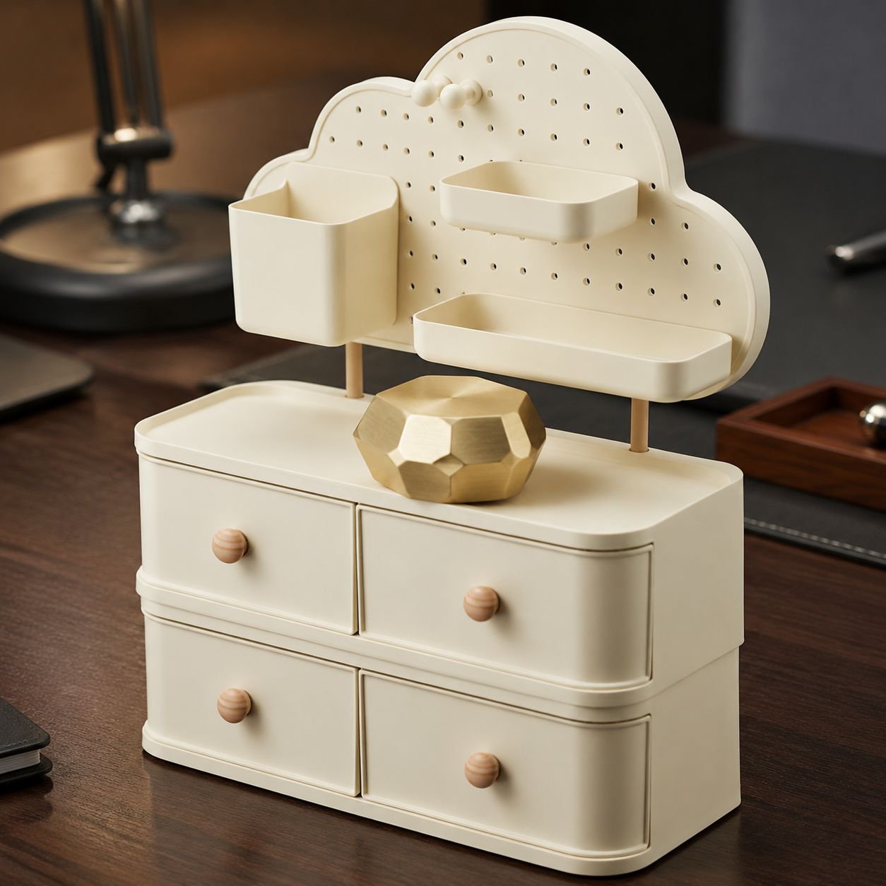 Office drawer box for documents and stationery