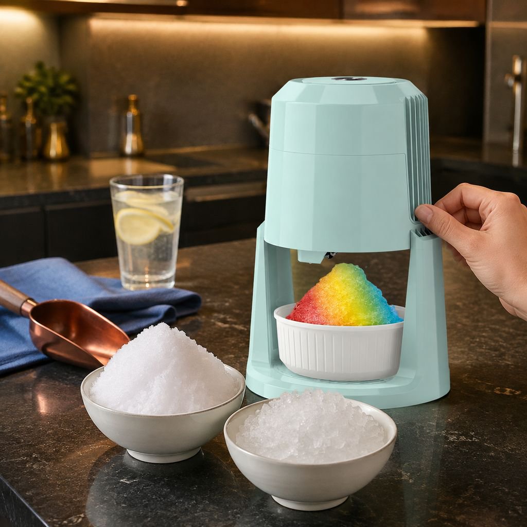 JMY Dual-Mode Ice Crusher for Home & Commercial Use
