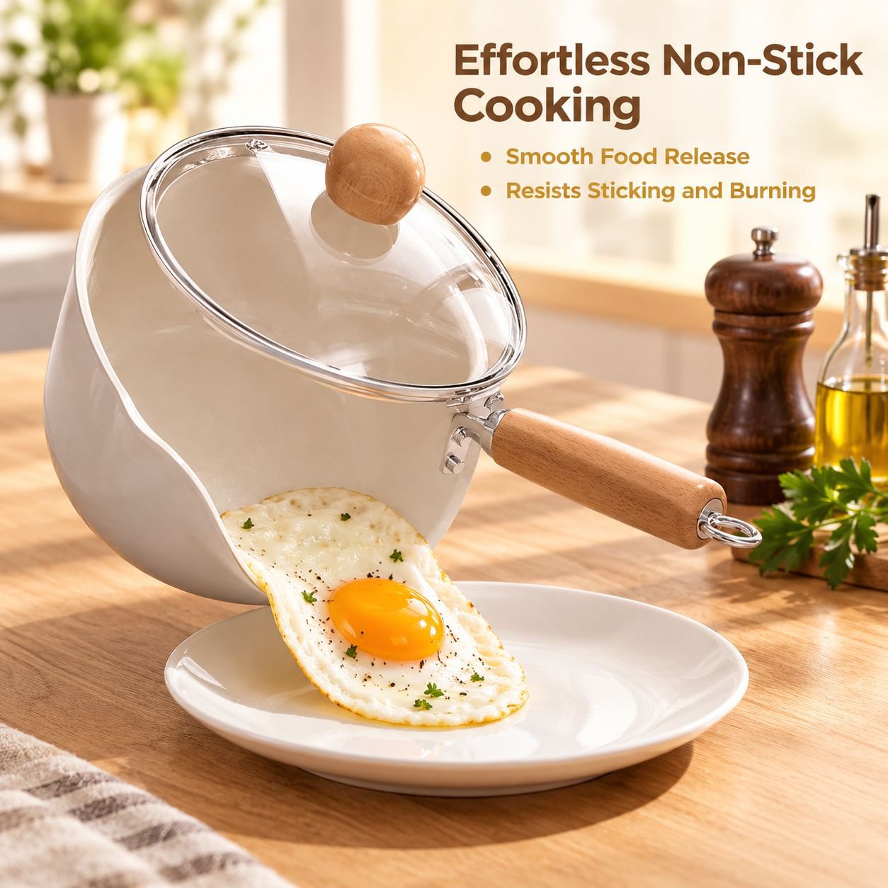 Non-stick Baby Food Milk Pot