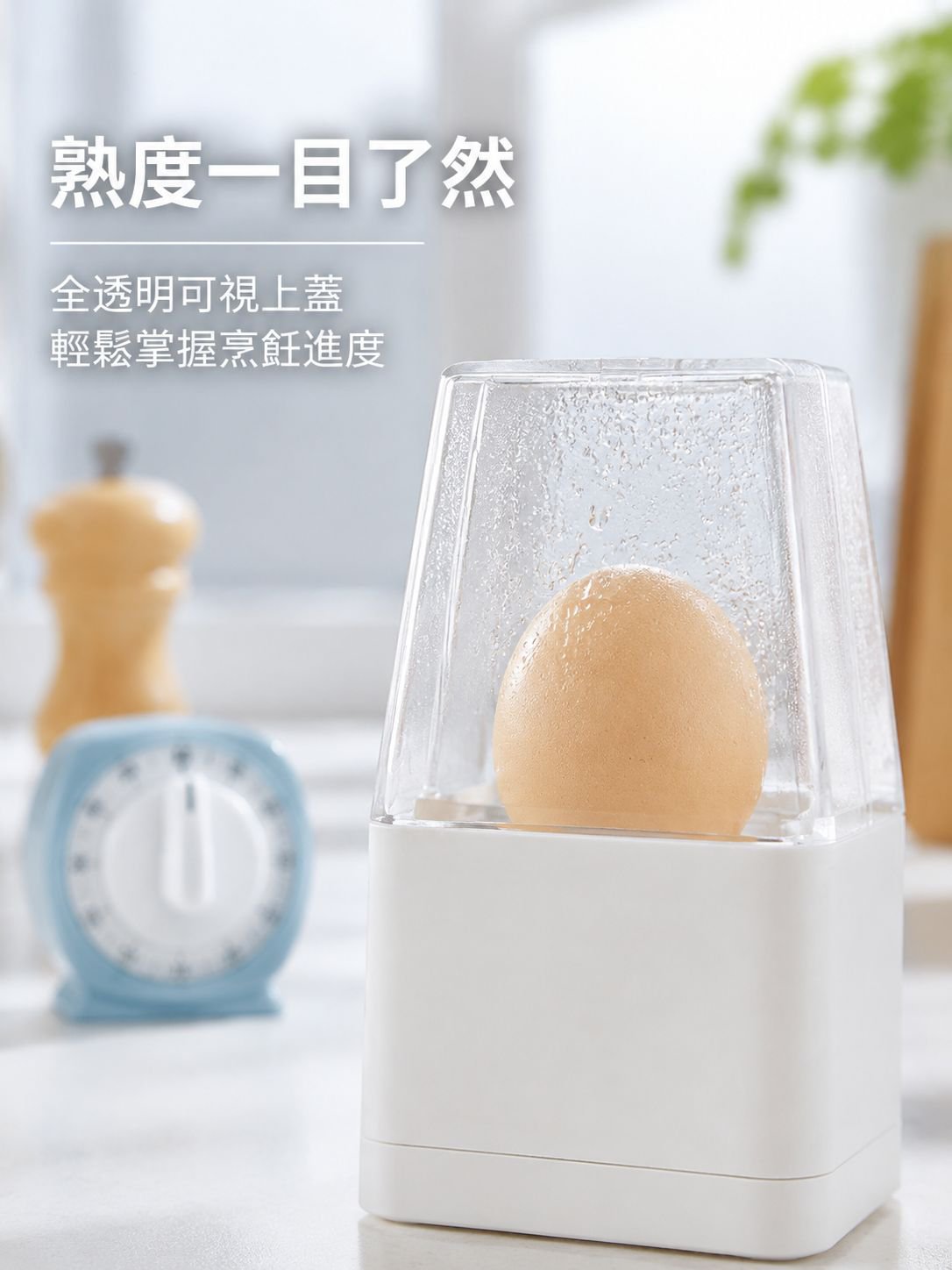 智慧安全家用煮蛋機