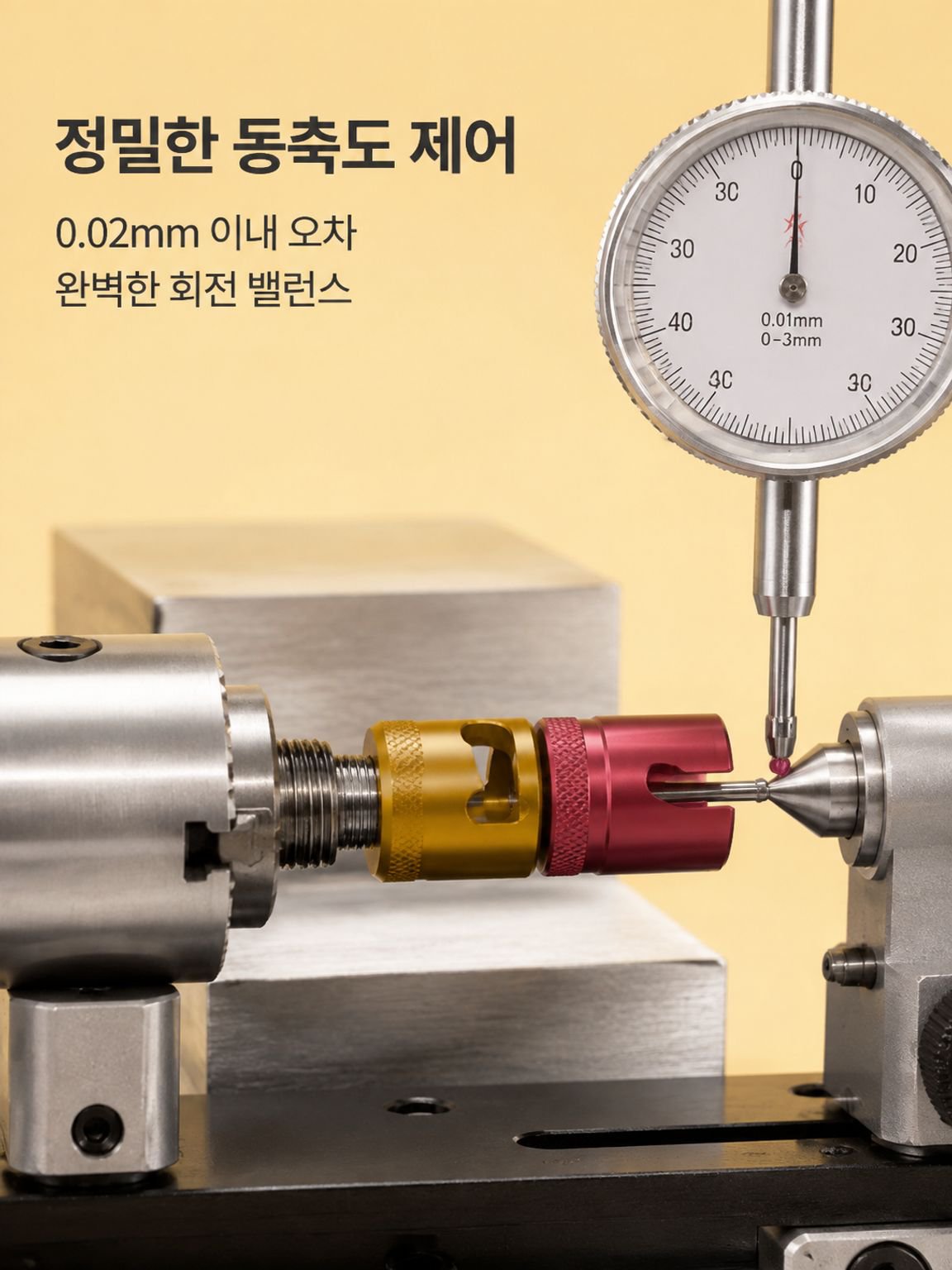 다양한 크기의 알루미늄 하드웨어 부품 모음