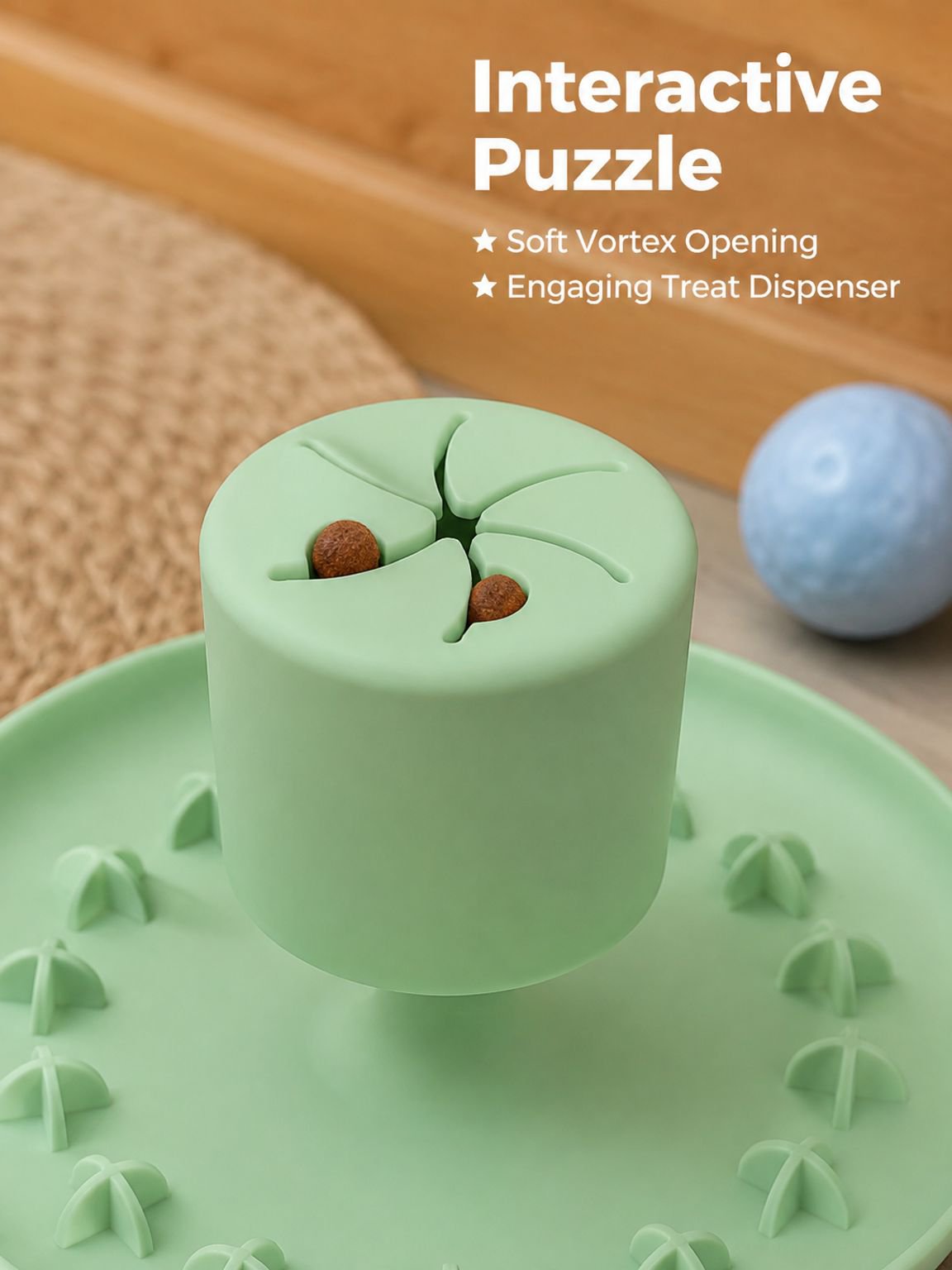 Pet leakage toy plate gnawing bowl fun feeding