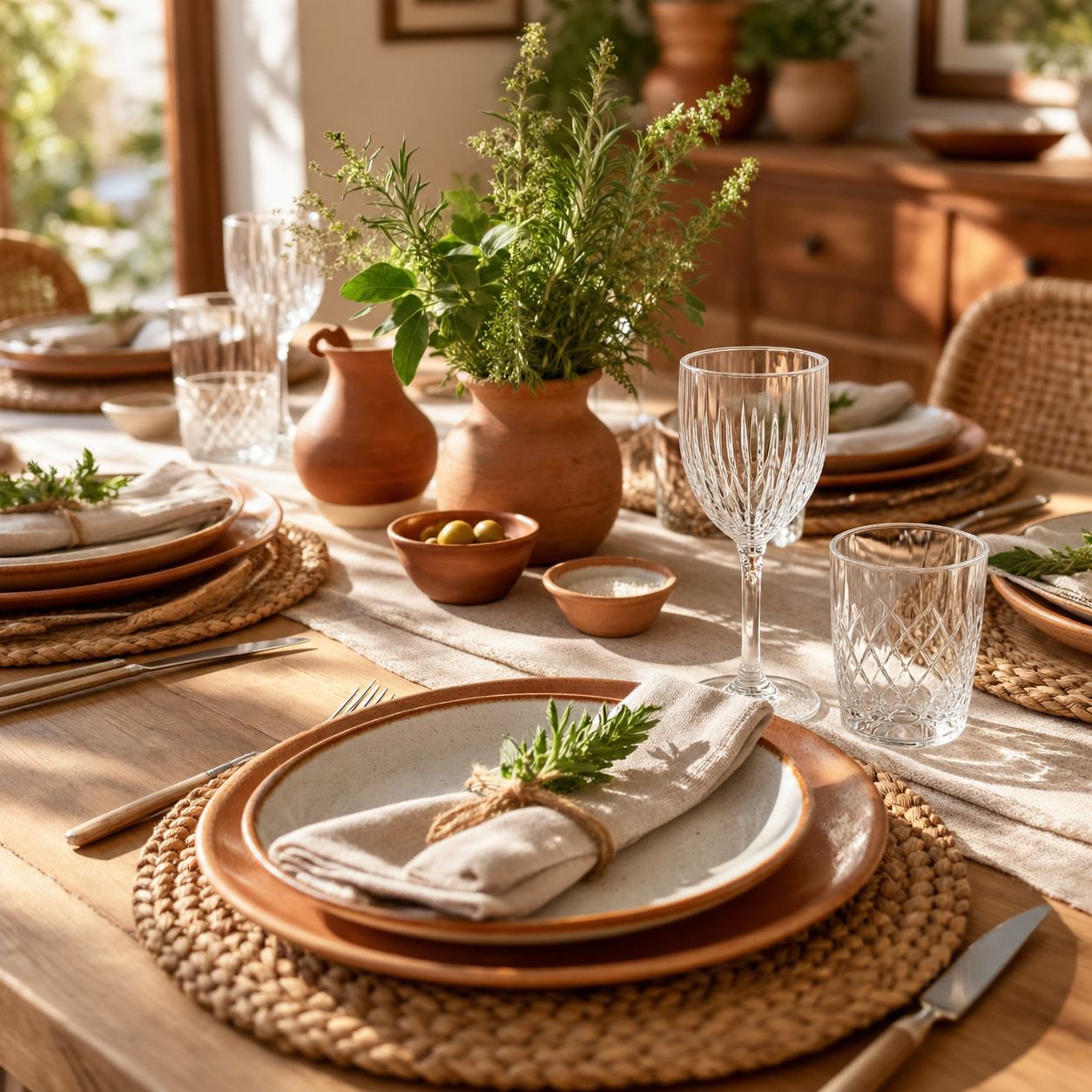 Cocina y mesa