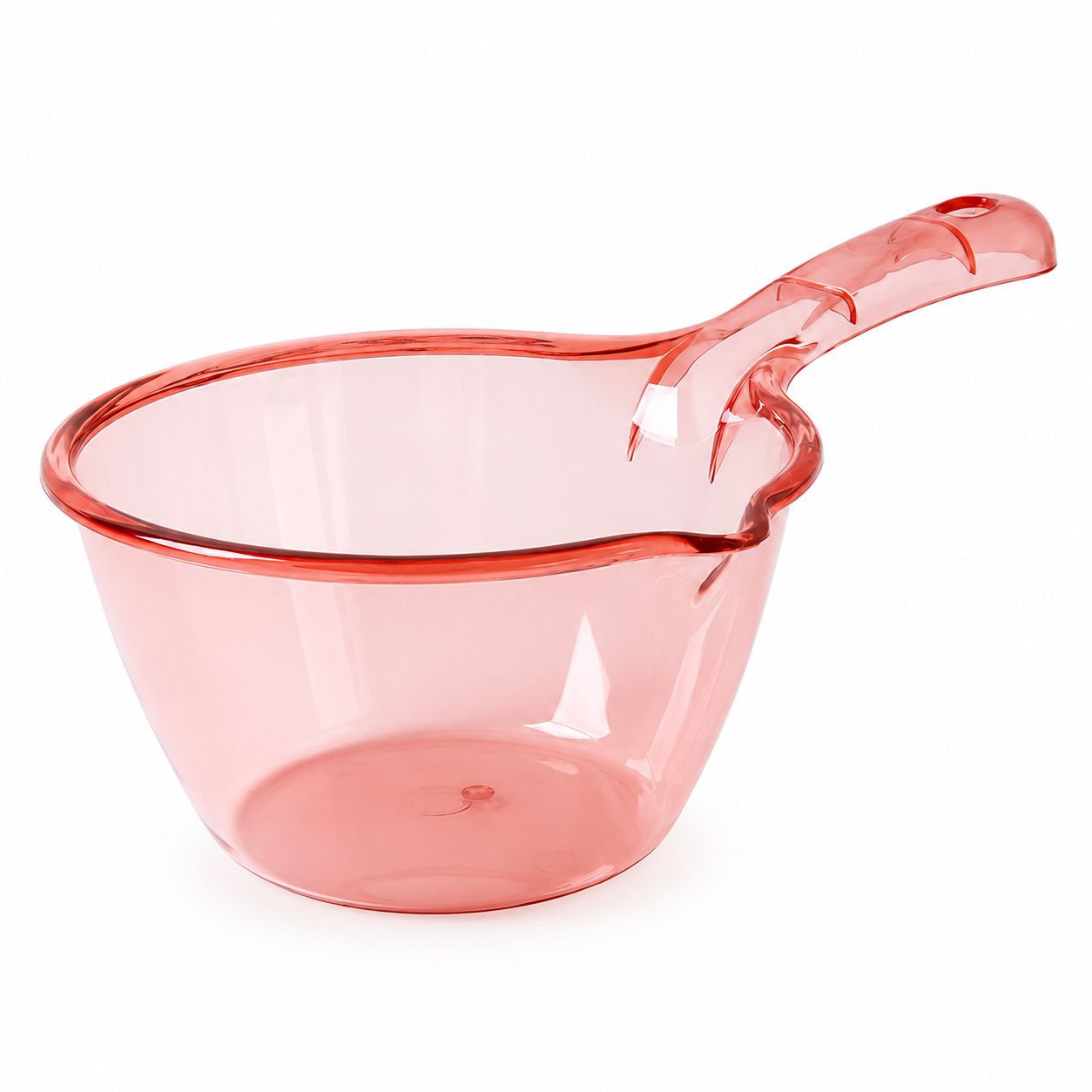 Oversized Home Kitchen Durable Plastic Scoop Long Handle for Bathing and Washing