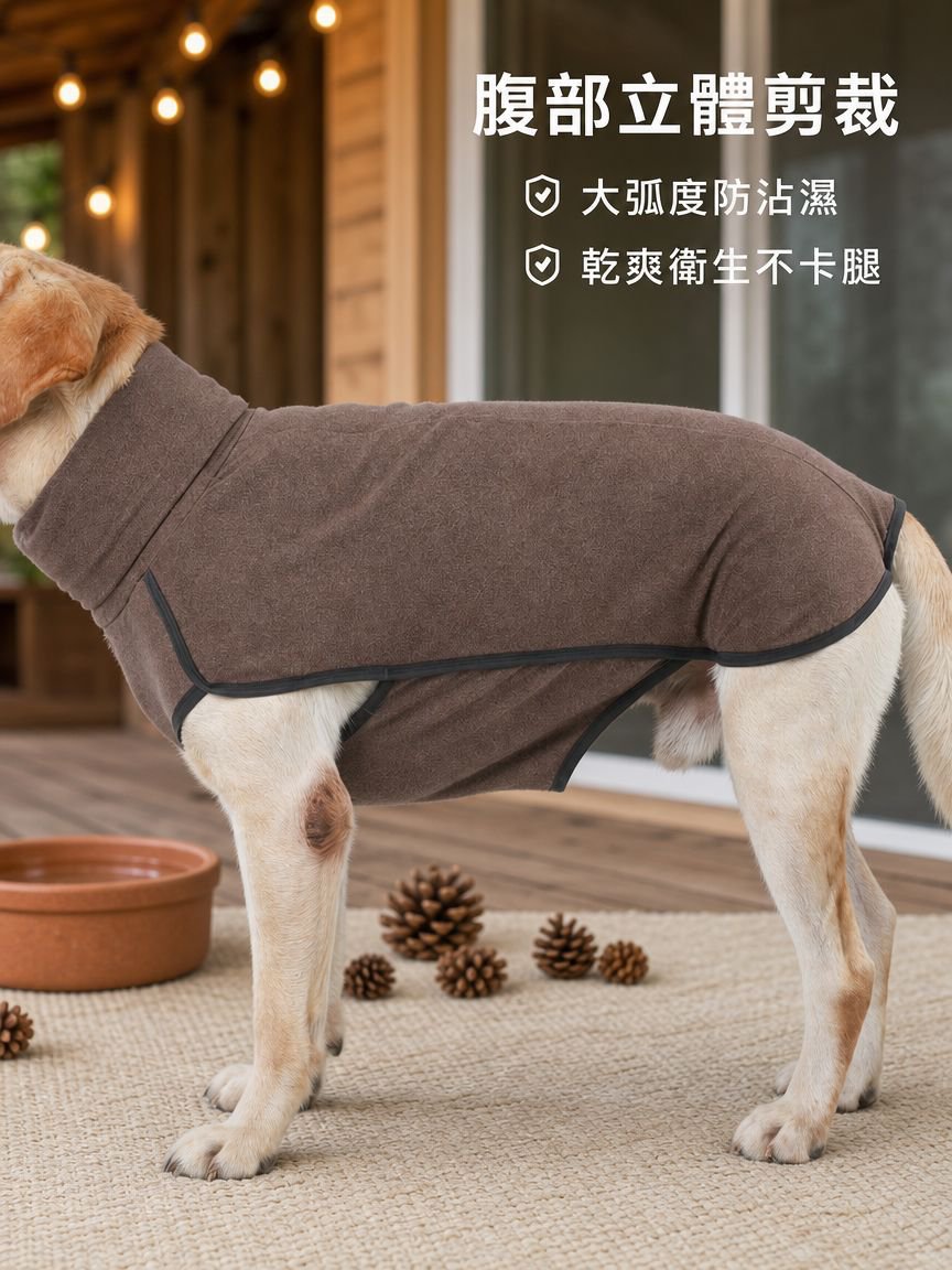 高領連帽寵物衛衣，秋冬純棉服飾