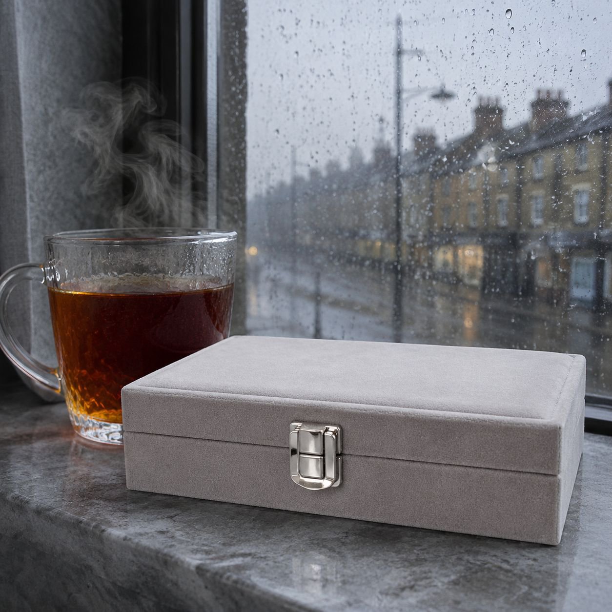 Portable Multifunctional Jewelry Storage Box