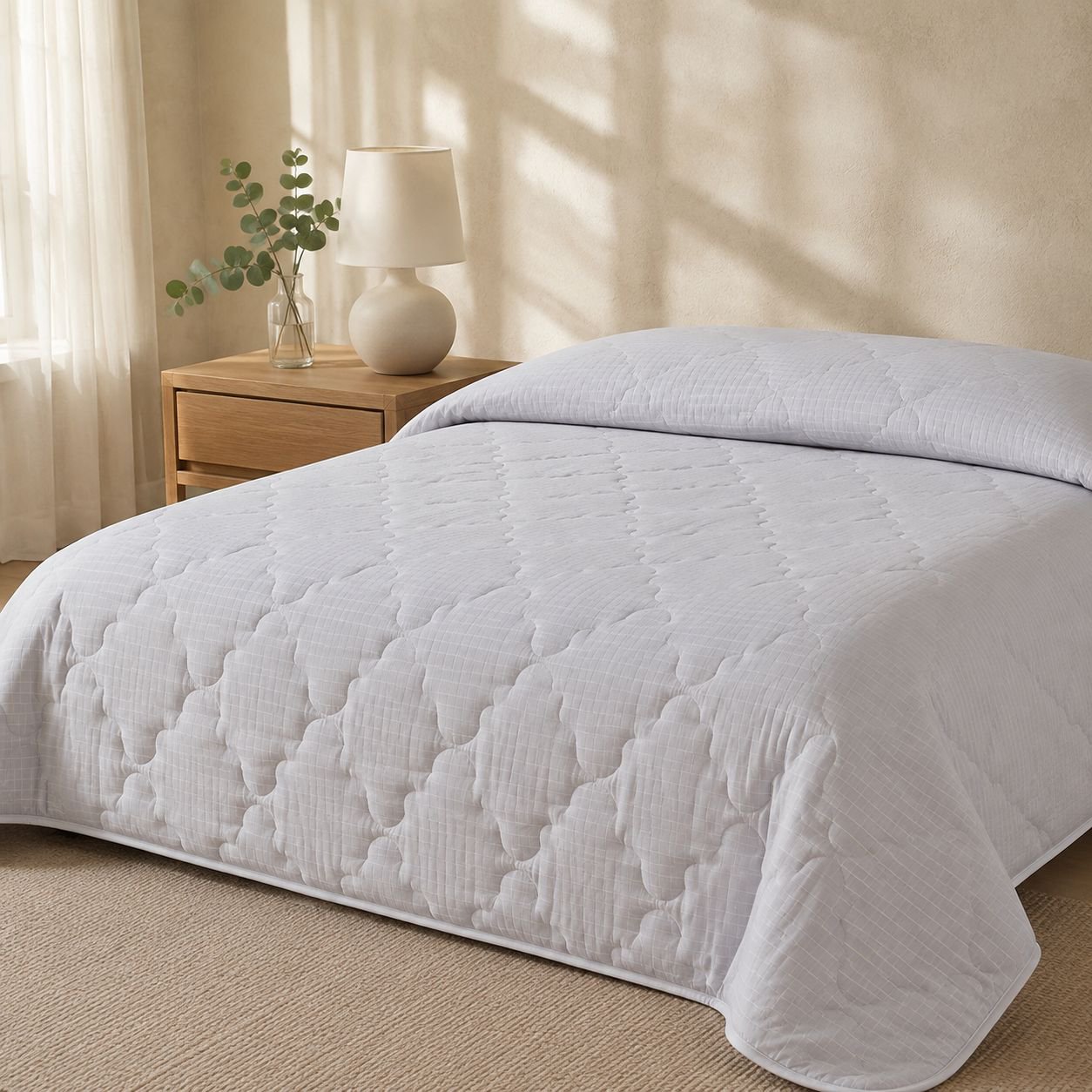 Upgraded Cotton Dobby Soybean Winter Quilt All-season Mother Quilt