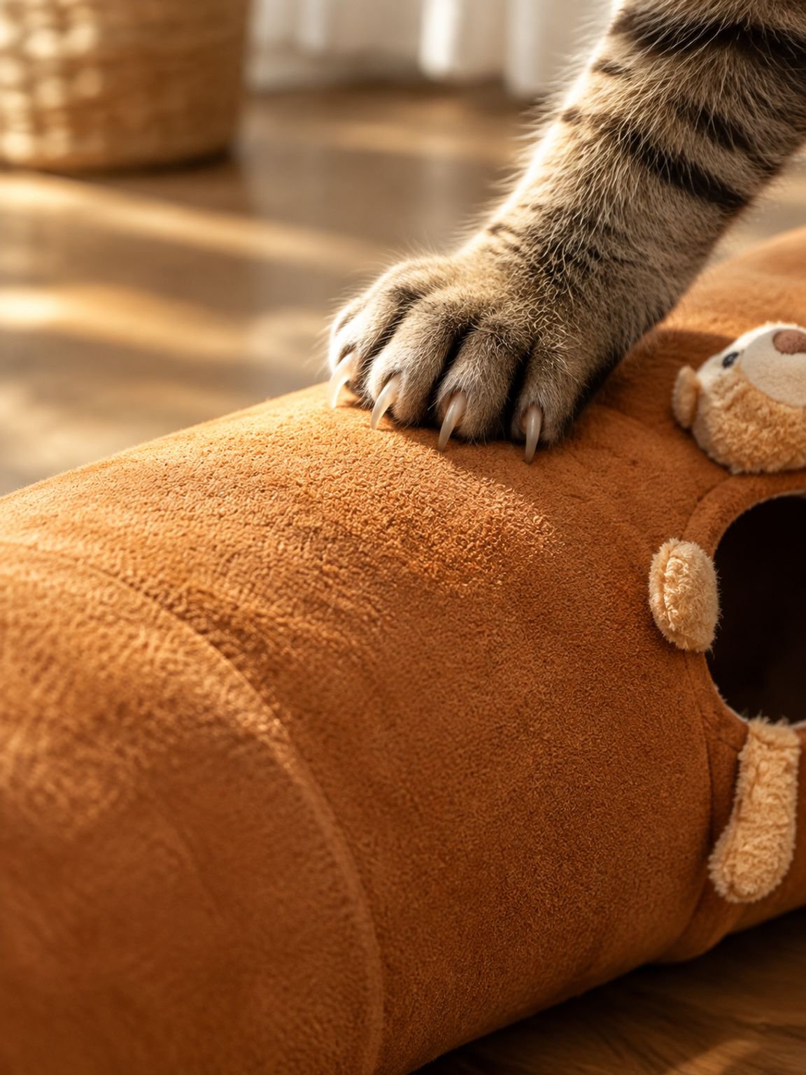 Túnel de juego plegable para gatos y mascotas