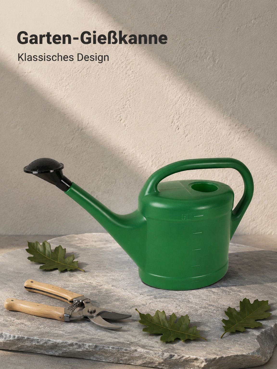 Multifunktionale Garten-Gießkanne, verstärkte Ausführung für den Hausgebrauch