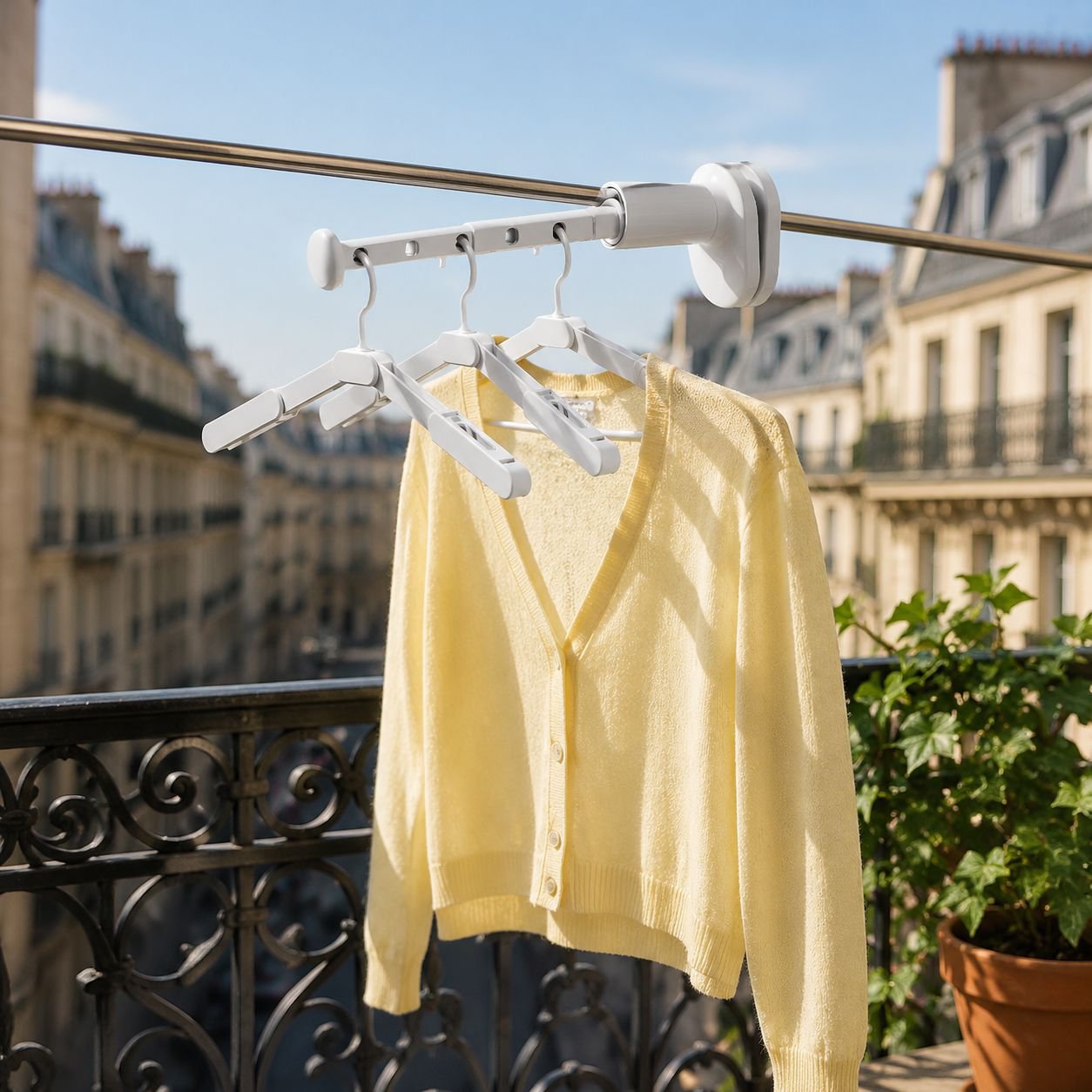 Porte-vêtements pliant de voyage compact pour hôtel