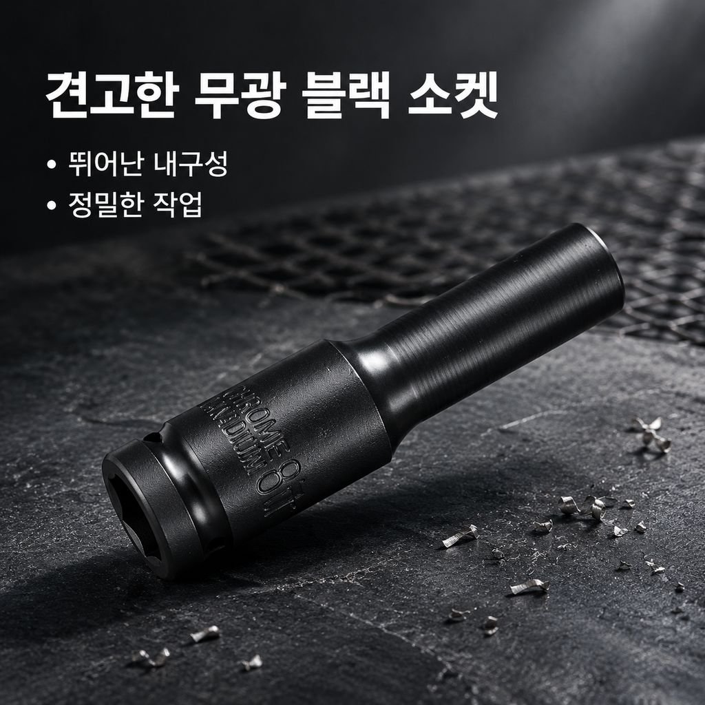1/2 전동 임팩트 렌치 롱 육각 소켓 복스알 충전식 비계공 렌치 소켓