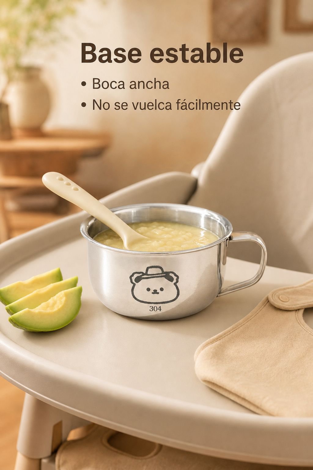 Vaso con asa ergonómica para niños pequeños