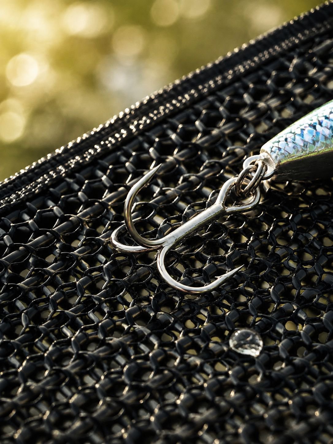 Rock fishing lure fish guard floating water foldable portable sea defense hook quick-drying fish gua