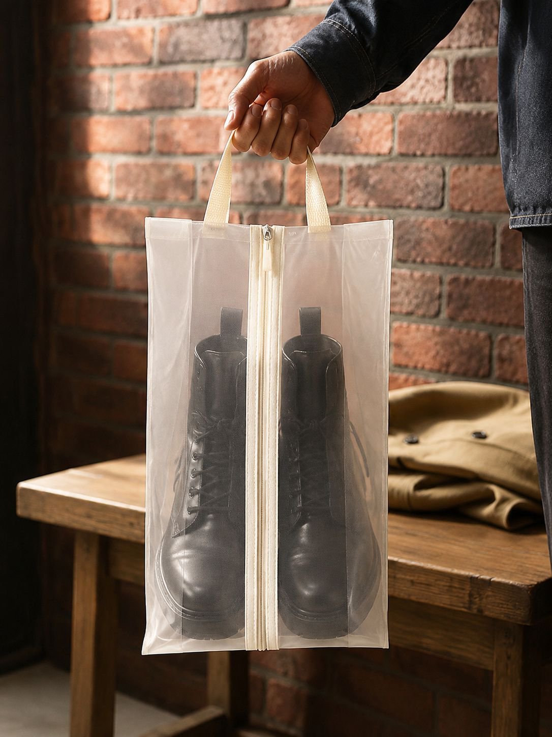 Anti-mold shoe bags keeping shoes fresh