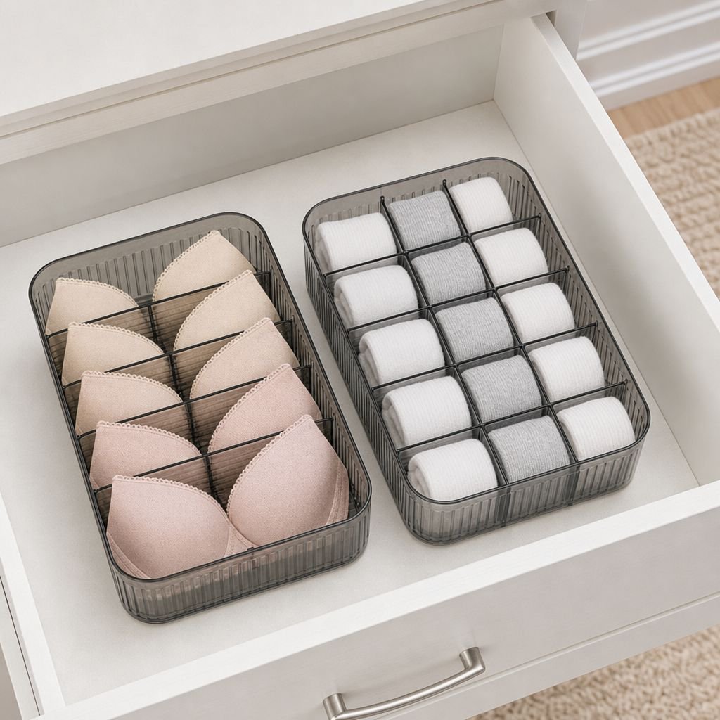 Multifunctional Underwear and Socks Sorting Box