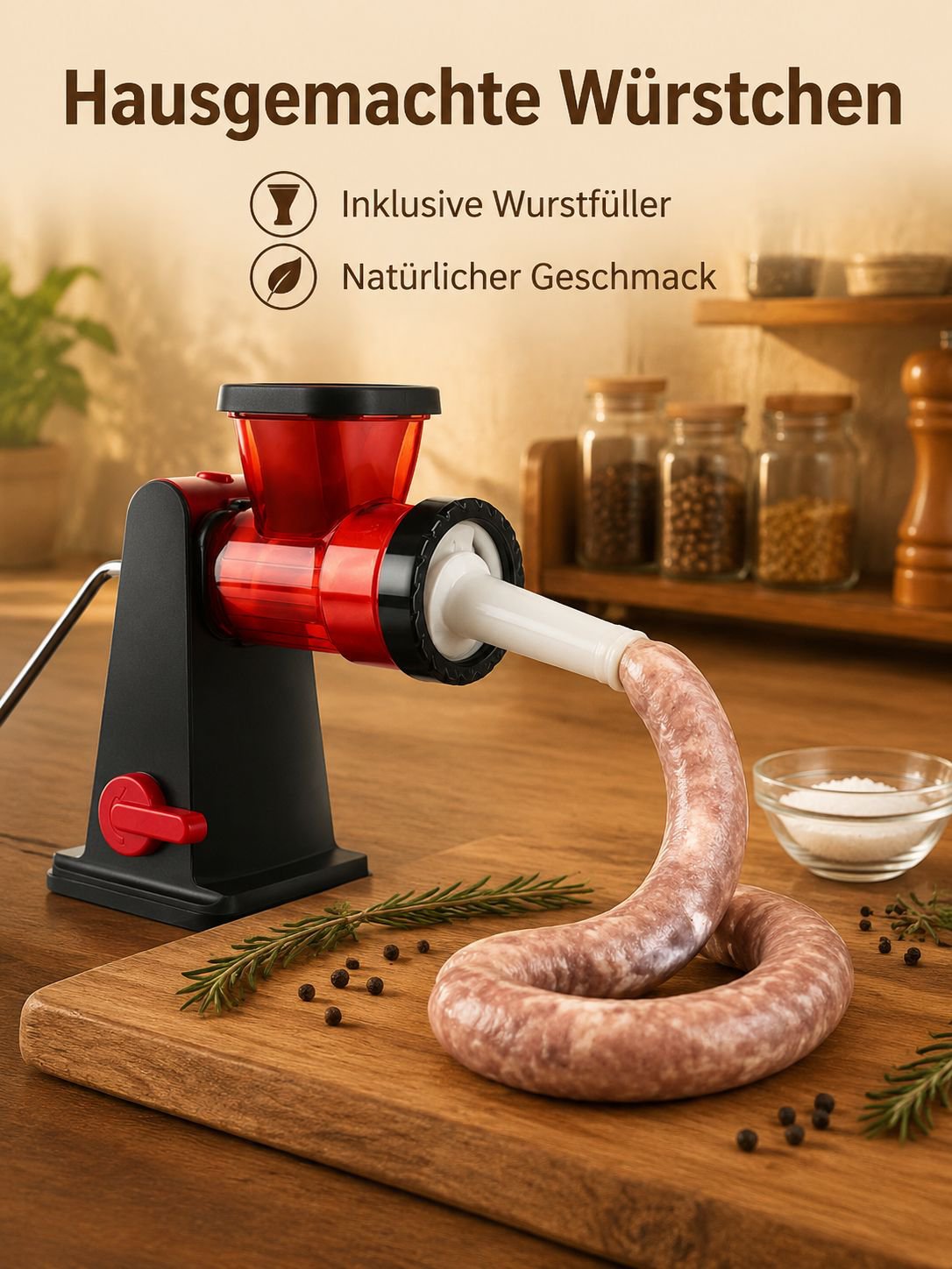 Multifunktionaler Fleischwolf