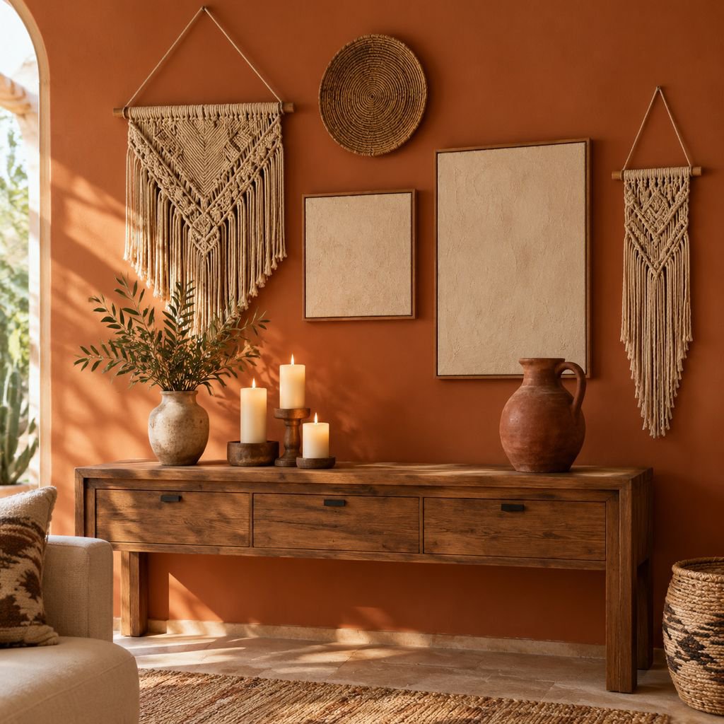 Decoración de la sala de estar
