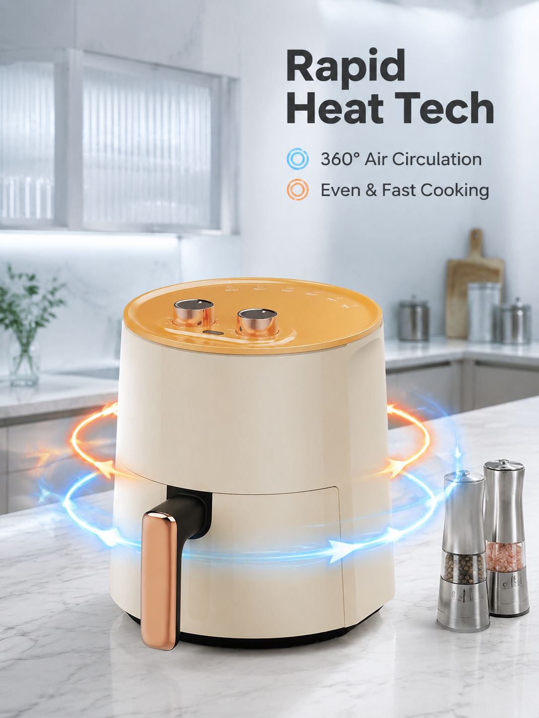 Oil-Free Healthy Multifunction Air Fryer