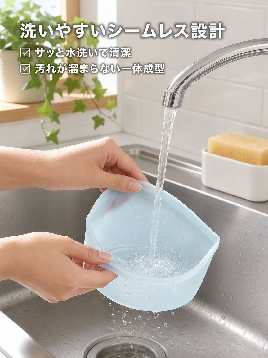 食品グレードのシリコン製保存袋