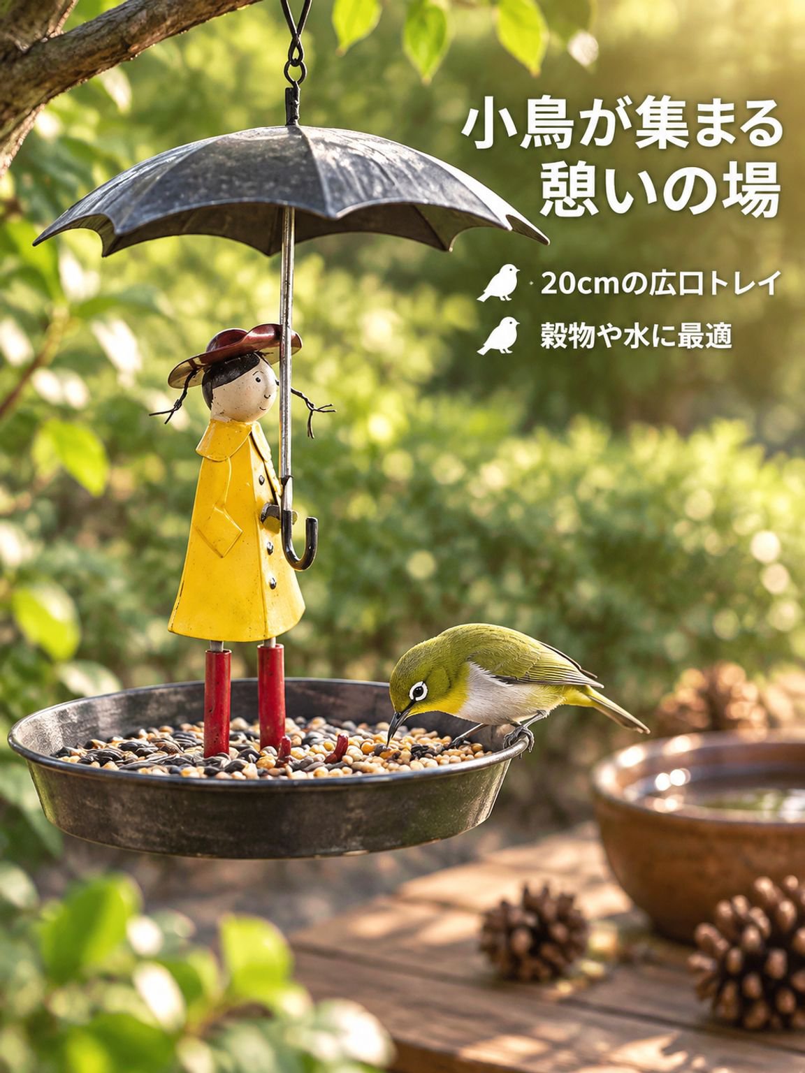 オウム用給餌器