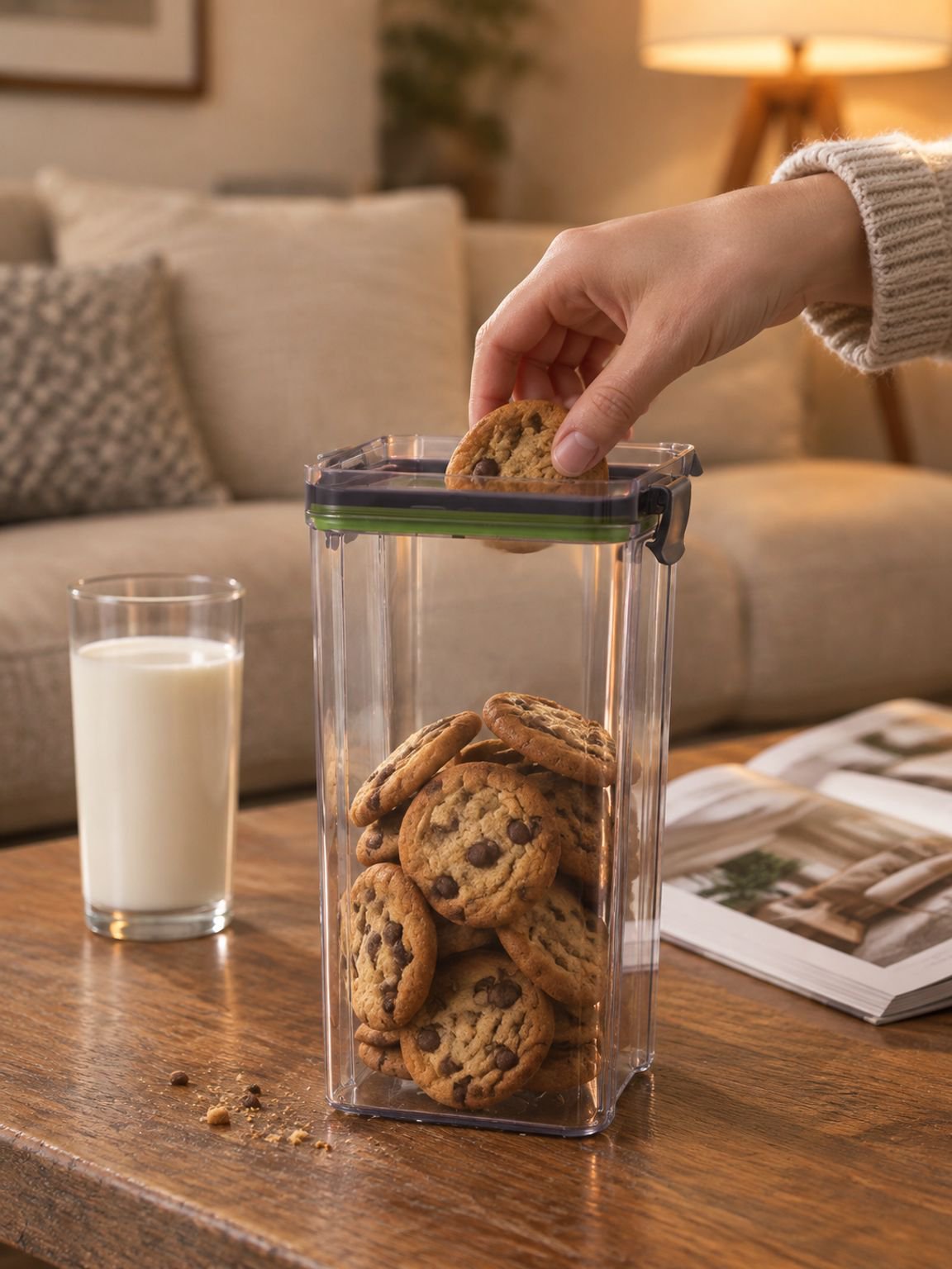BPA-free airtight food containers
