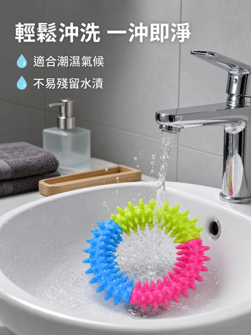 狗狗啃咬橡膠玩具