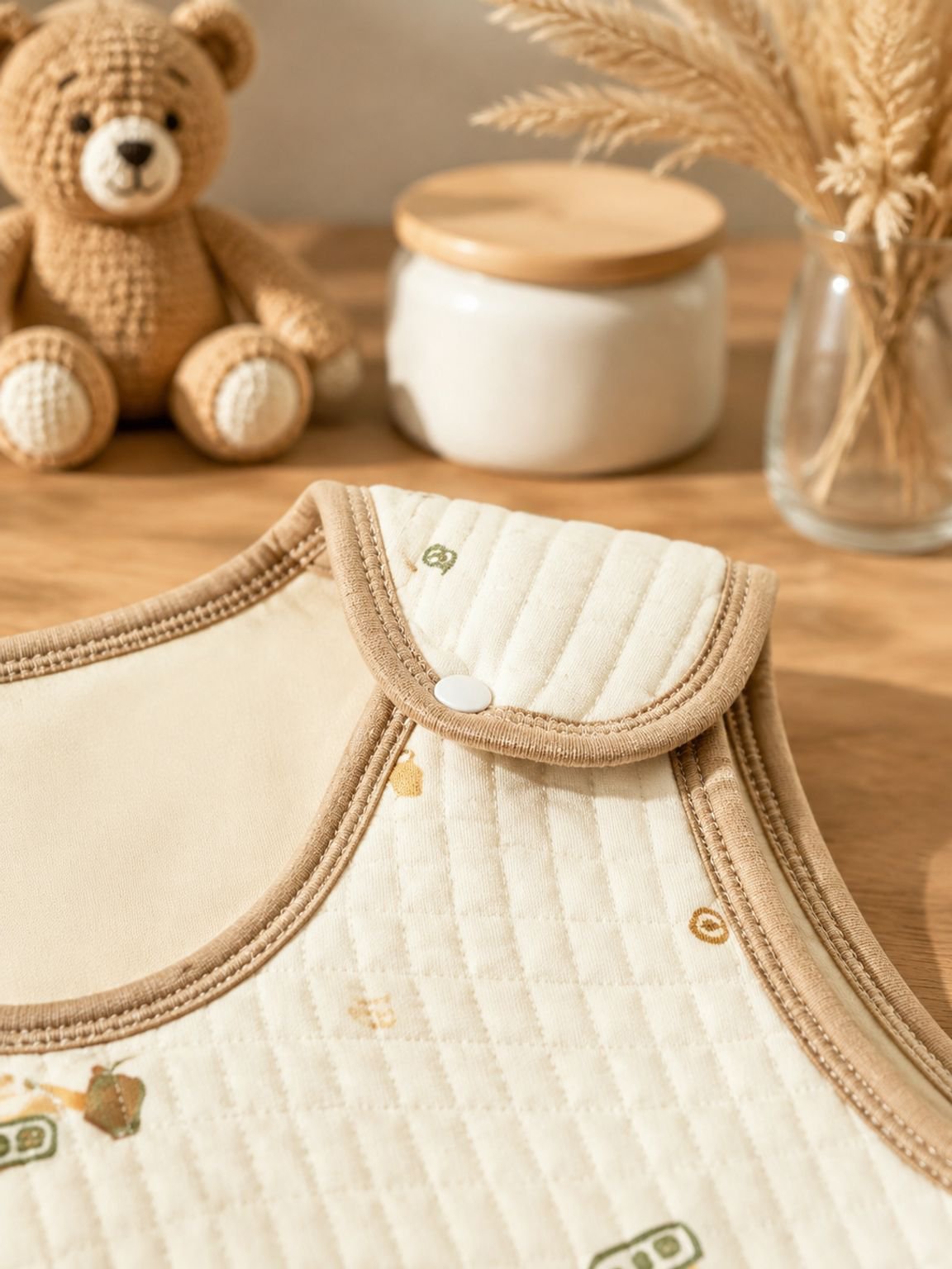 Saco de dormir para bebé tipo chaleco anti-patada para todas las estaciones