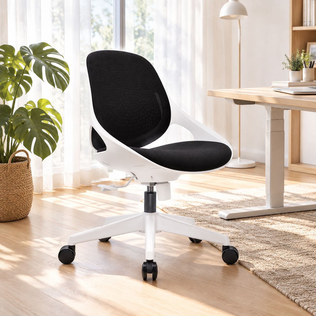 Home height-adjustable office chair